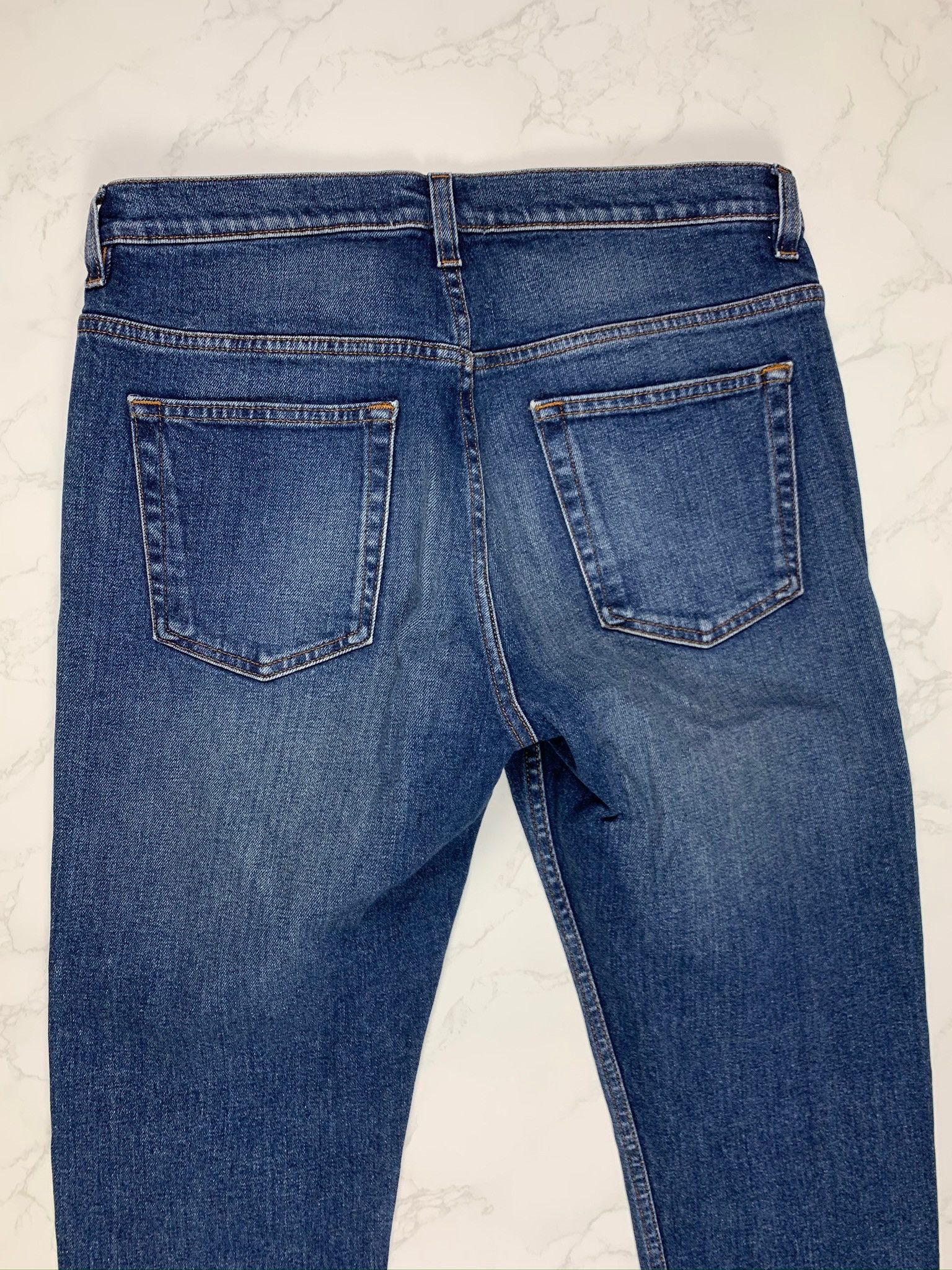 Acne Studios Acne Studios Blue Skinny Jeans Size US 30 / EU 46 - 12 Thumbnail