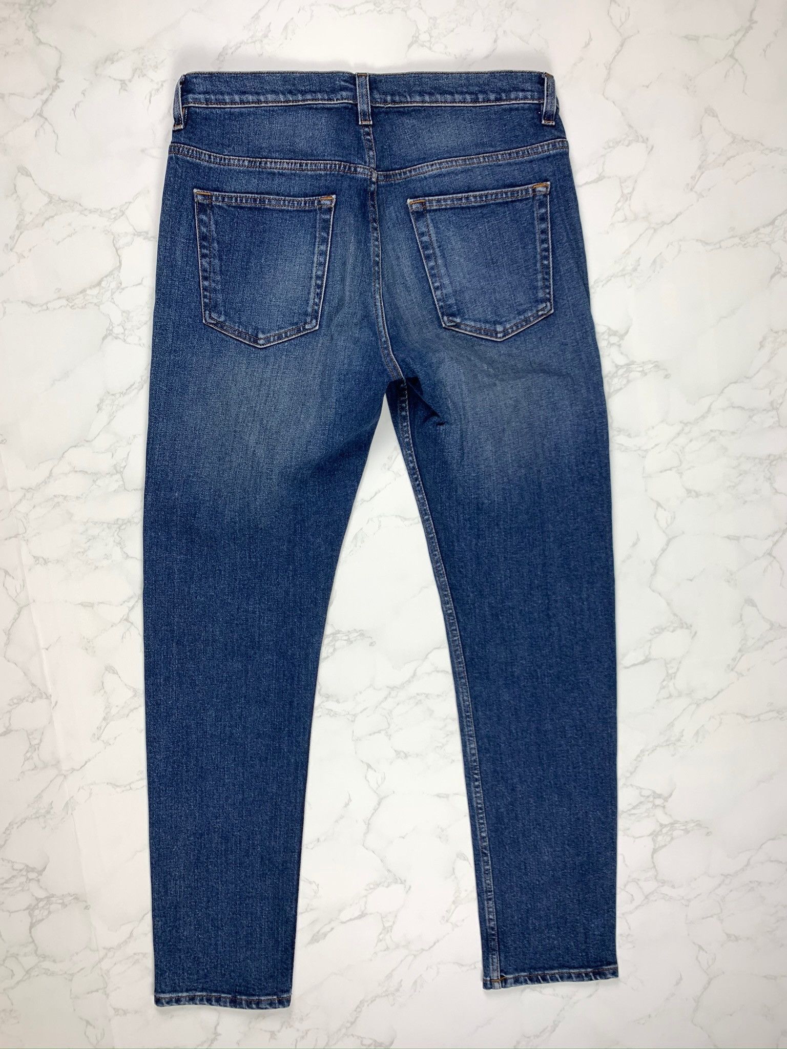 Acne Studios Acne Studios Blue Skinny Jeans Size US 30 / EU 46 - 11 Thumbnail