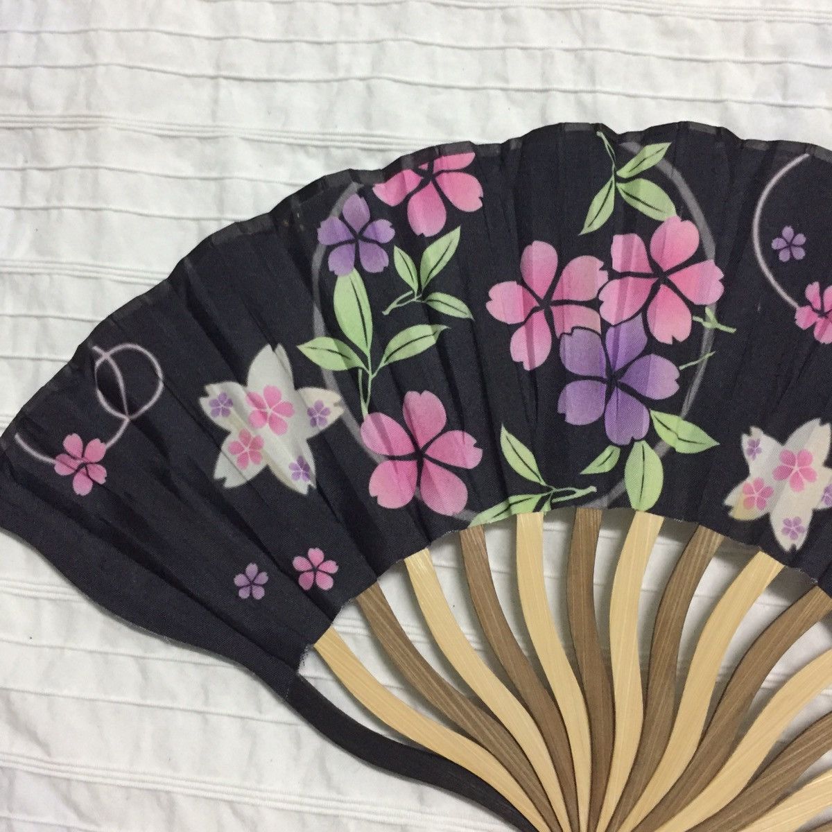 Japanese Brand Traditional Japanese Hand Paper Fan Size ONE SIZE - 10 Thumbnail