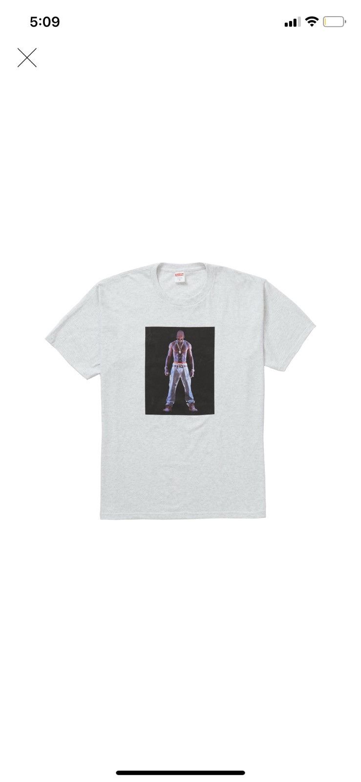 Supreme x shops tupac