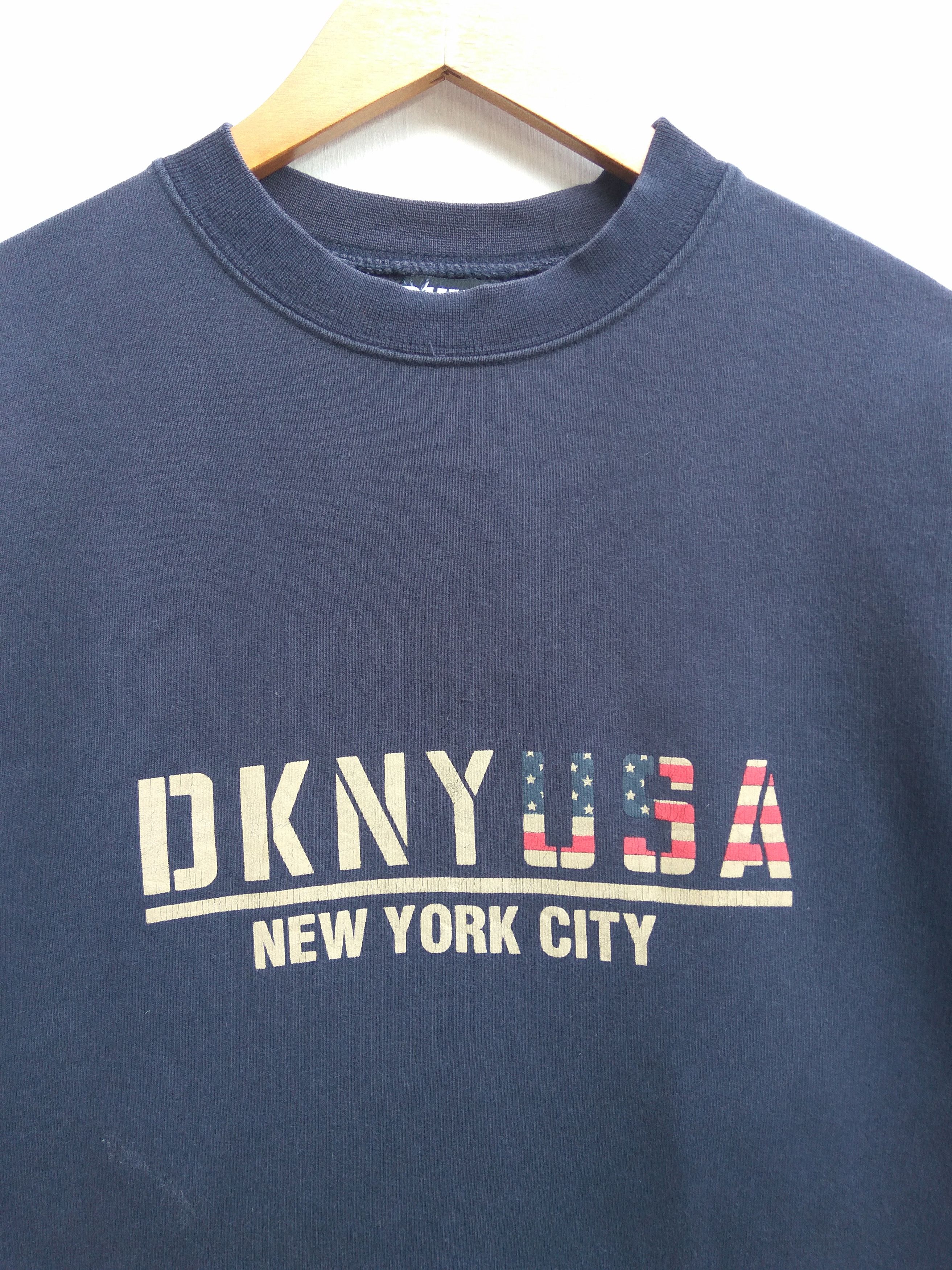 DKNY Vintage DKNY sweatshirt Donna Karan New York Size US L / EU 52-54 / 3 - 3 Thumbnail