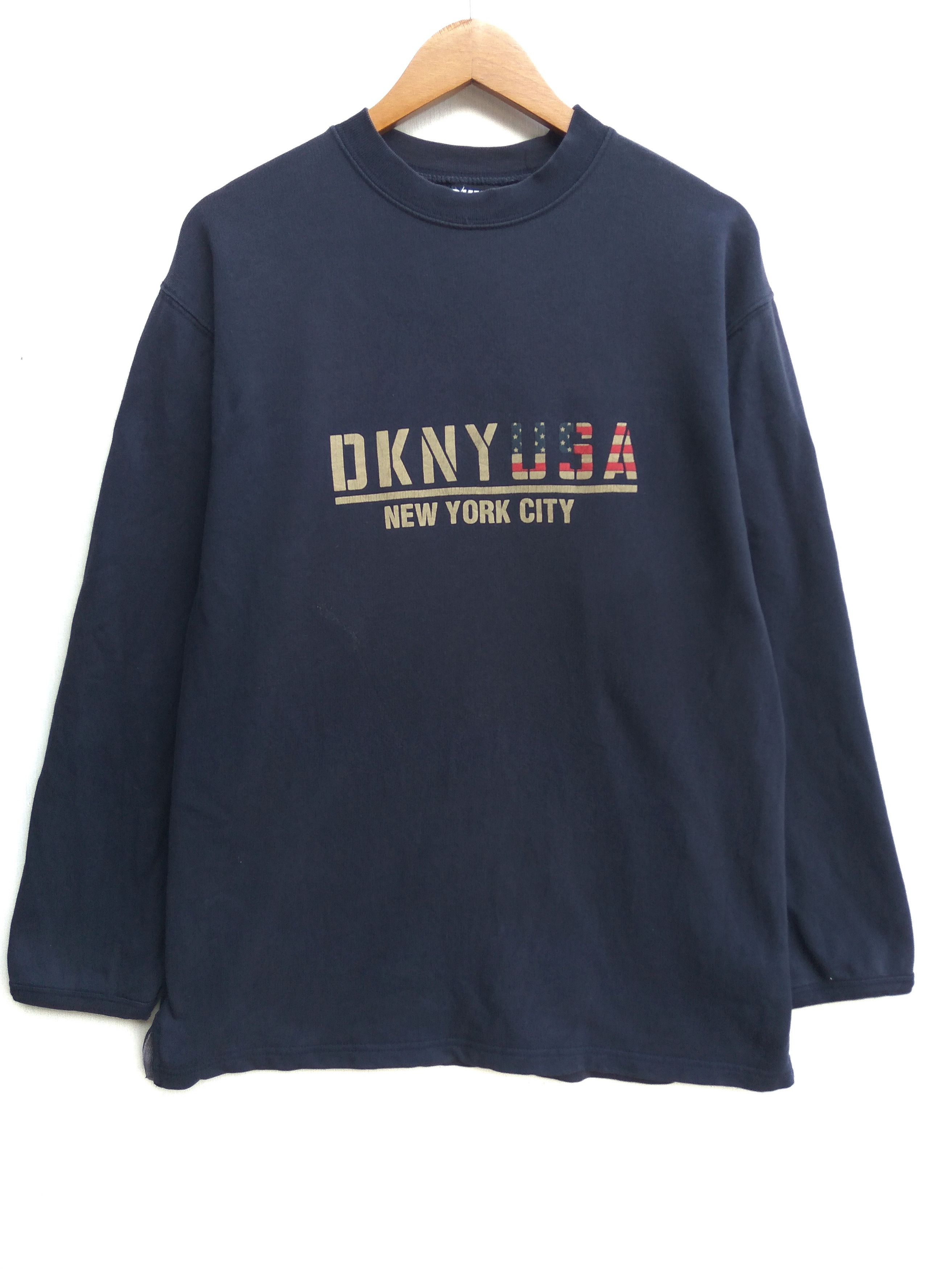 DKNY Vintage DKNY sweatshirt Donna Karan New York Size US L / EU 52-54 / 3 - 1 Thumbnail