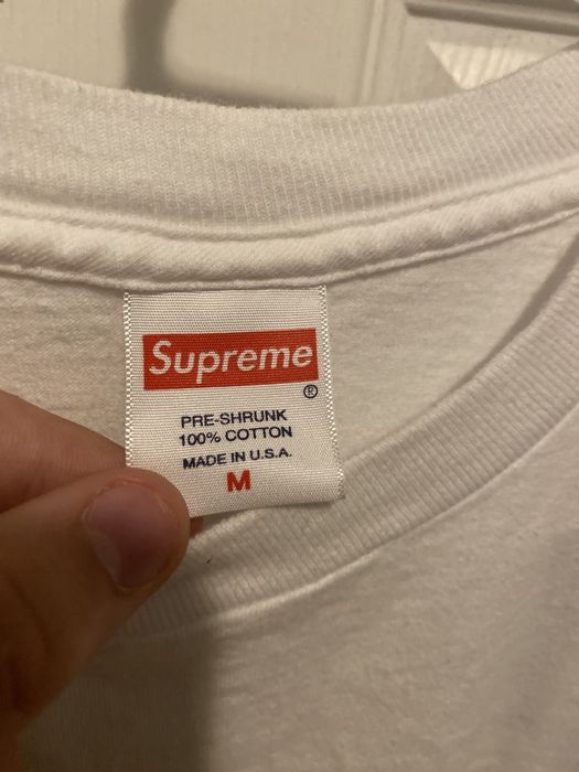 Supreme big heat discount tee