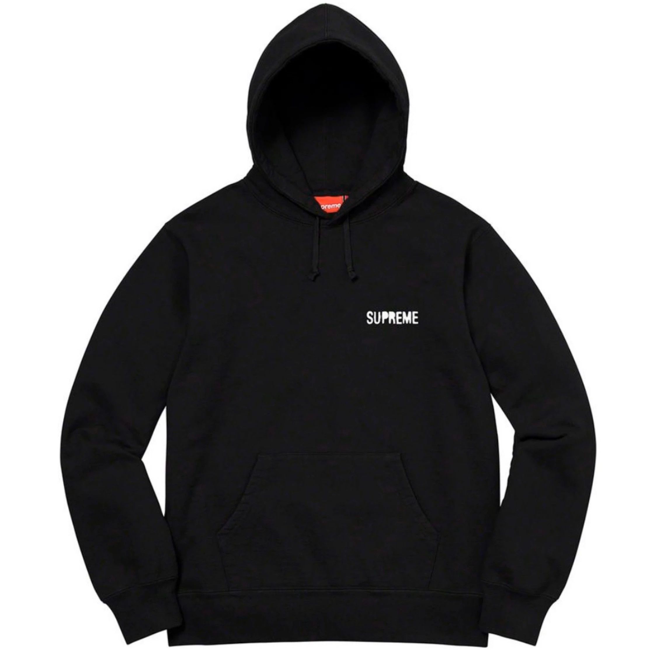 Supreme NEW Supreme Restless Youth Hooded Sweatshirt Black | Grailed