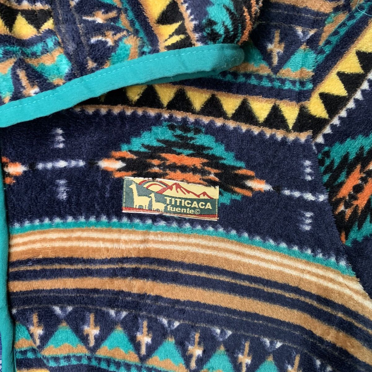 Art Comes First × Japanese Brand Vintage Titicaca Navajo Style Hoodie Sweater Jacket Size US L / EU 52-54 / 3 - 5 Thumbnail