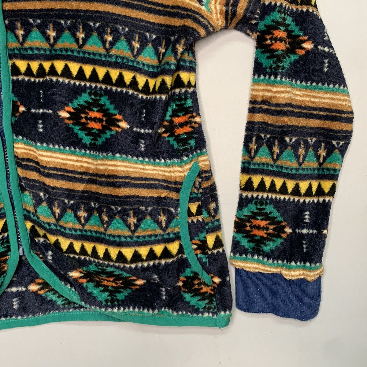 Art Comes First × Japanese Brand Vintage Titicaca Navajo Style Hoodie Sweater Jacket Size US L / EU 52-54 / 3 - 3 Thumbnail
