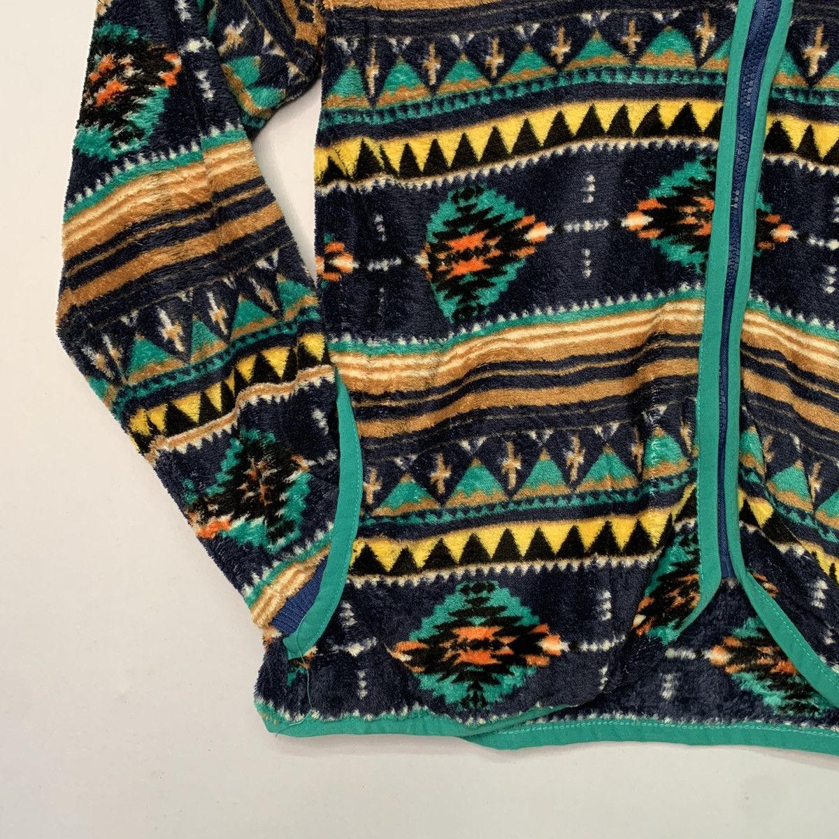 Art Comes First × Japanese Brand Vintage Titicaca Navajo Style Hoodie Sweater Jacket Size US L / EU 52-54 / 3 - 2 Thumbnail
