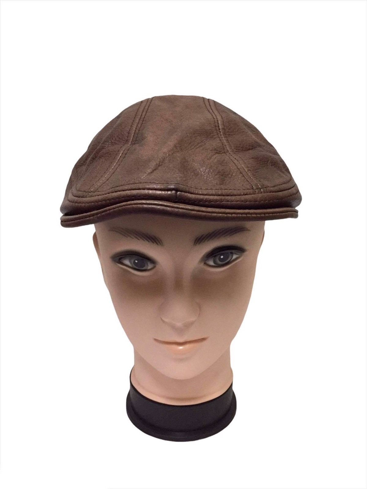 Product Of New York NEW YORK HAT & COMPANY GENUINE LEATHER HAT BERETTA Size ONE SIZE - 1 Thumbnail