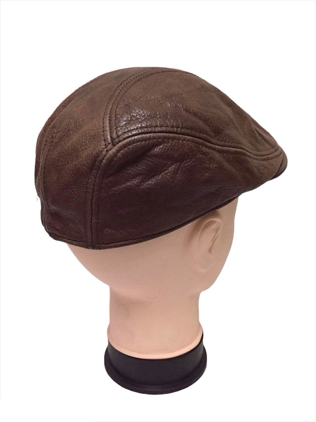 Product Of New York NEW YORK HAT & COMPANY GENUINE LEATHER HAT BERETTA Size ONE SIZE - 5 Thumbnail