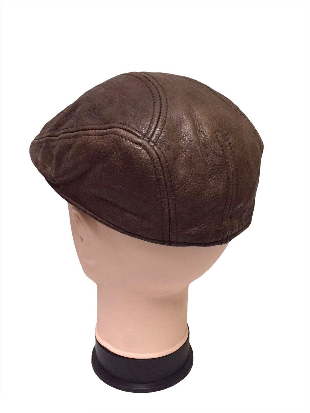 Product Of New York NEW YORK HAT & COMPANY GENUINE LEATHER HAT BERETTA Size ONE SIZE - 4 Thumbnail