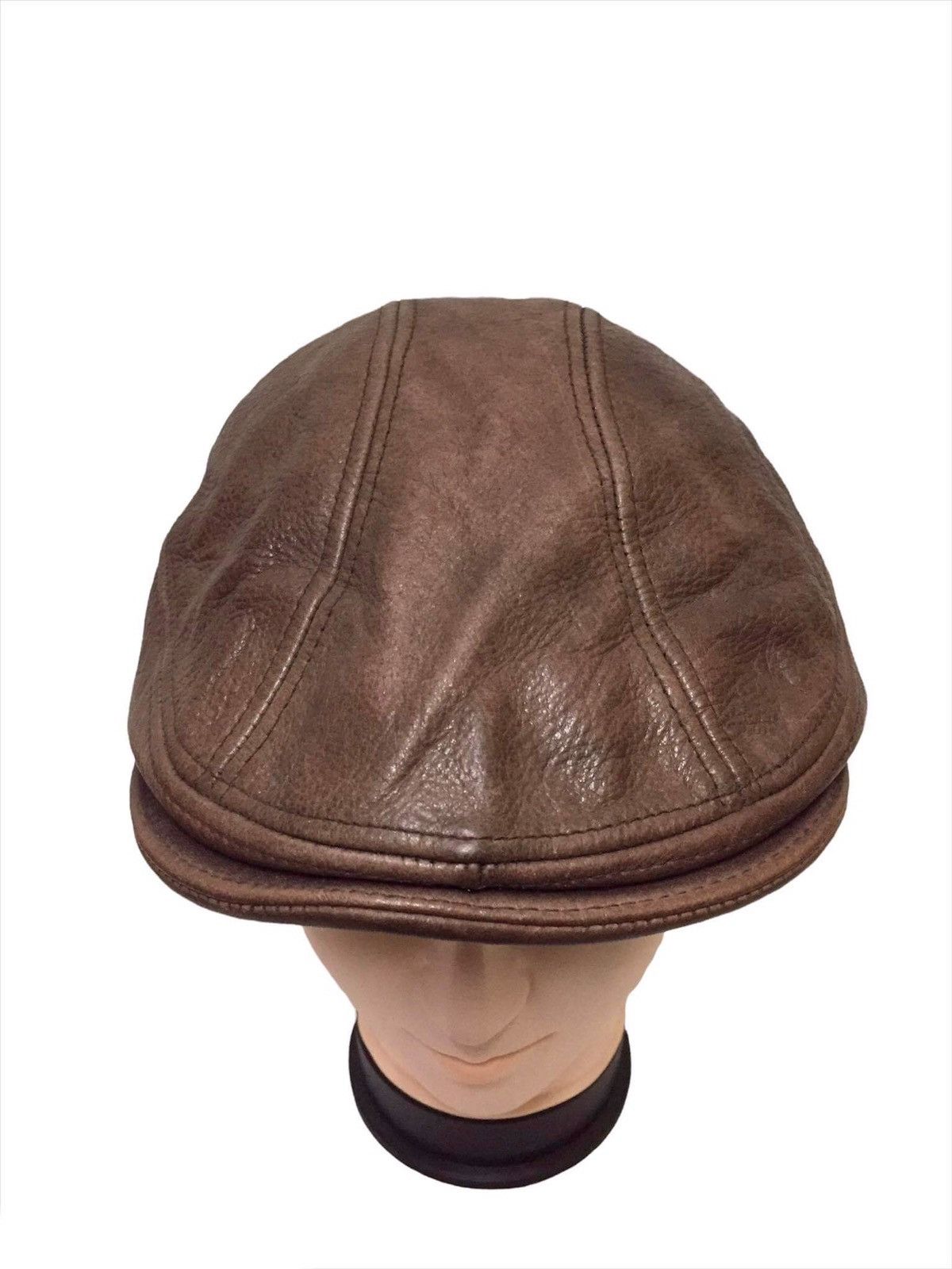 Product Of New York NEW YORK HAT & COMPANY GENUINE LEATHER HAT BERETTA Size ONE SIZE - 7 Thumbnail