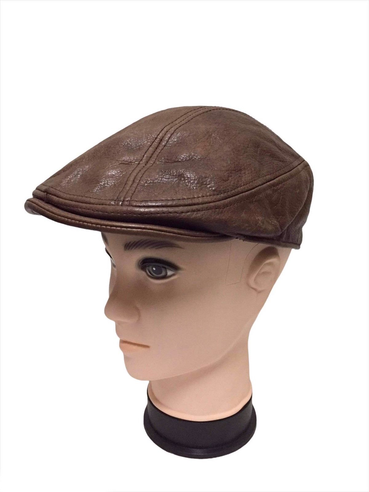 Product Of New York NEW YORK HAT & COMPANY GENUINE LEATHER HAT BERETTA Size ONE SIZE - 2 Thumbnail