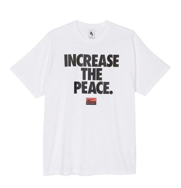 nike x stussy increase the peace