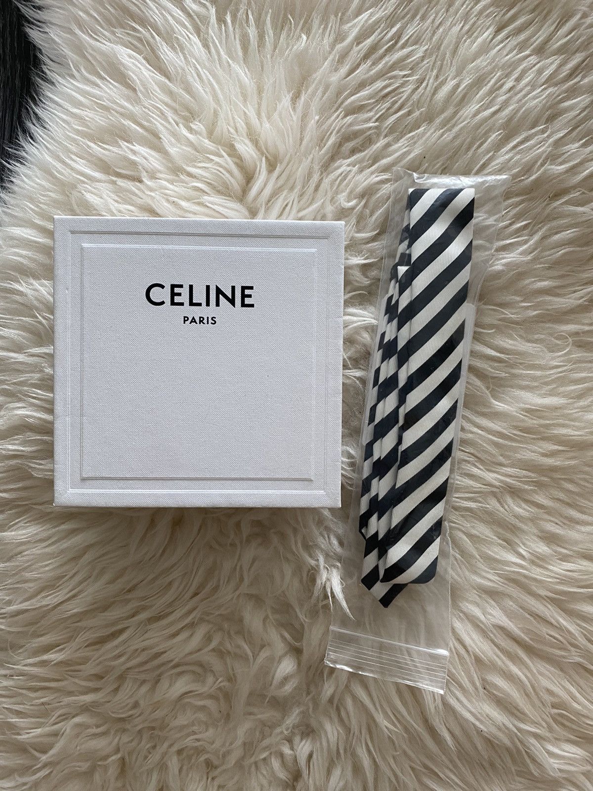 Celine Skinny Tie by Hedi Slimane Brand New Rare and Limited