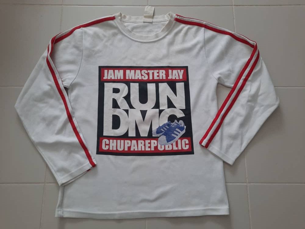 Adidas × RUN DMC Run DMC Adidas Sweatshirt Music Hip Hop 7/20 Size US M / EU 48-50 / 2 - 1 Thumbnail