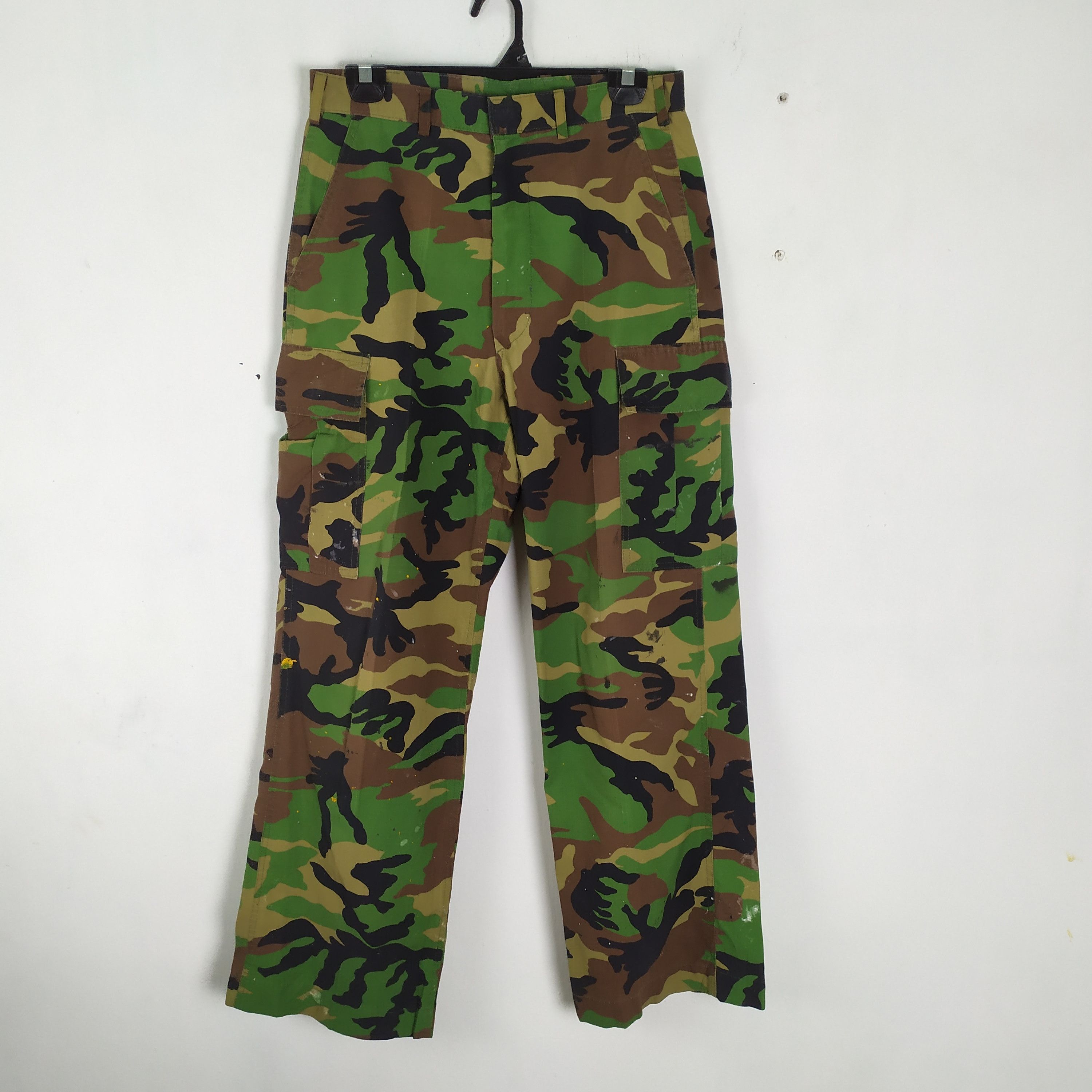 Other Vintage Japan Camo Cargo Pants Size US 29 - 1 Thumbnail