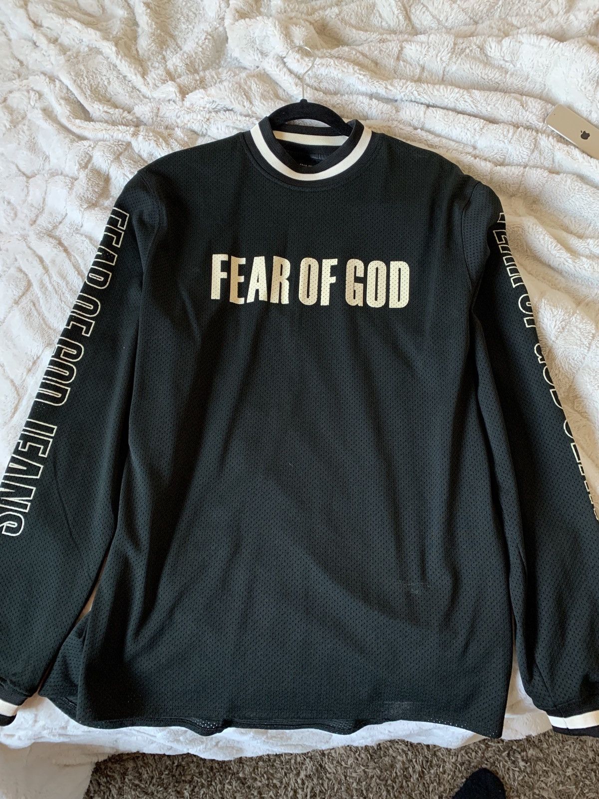 FOG × Fear of God Fear Of God Mesh Motocross Jersey | Grailed