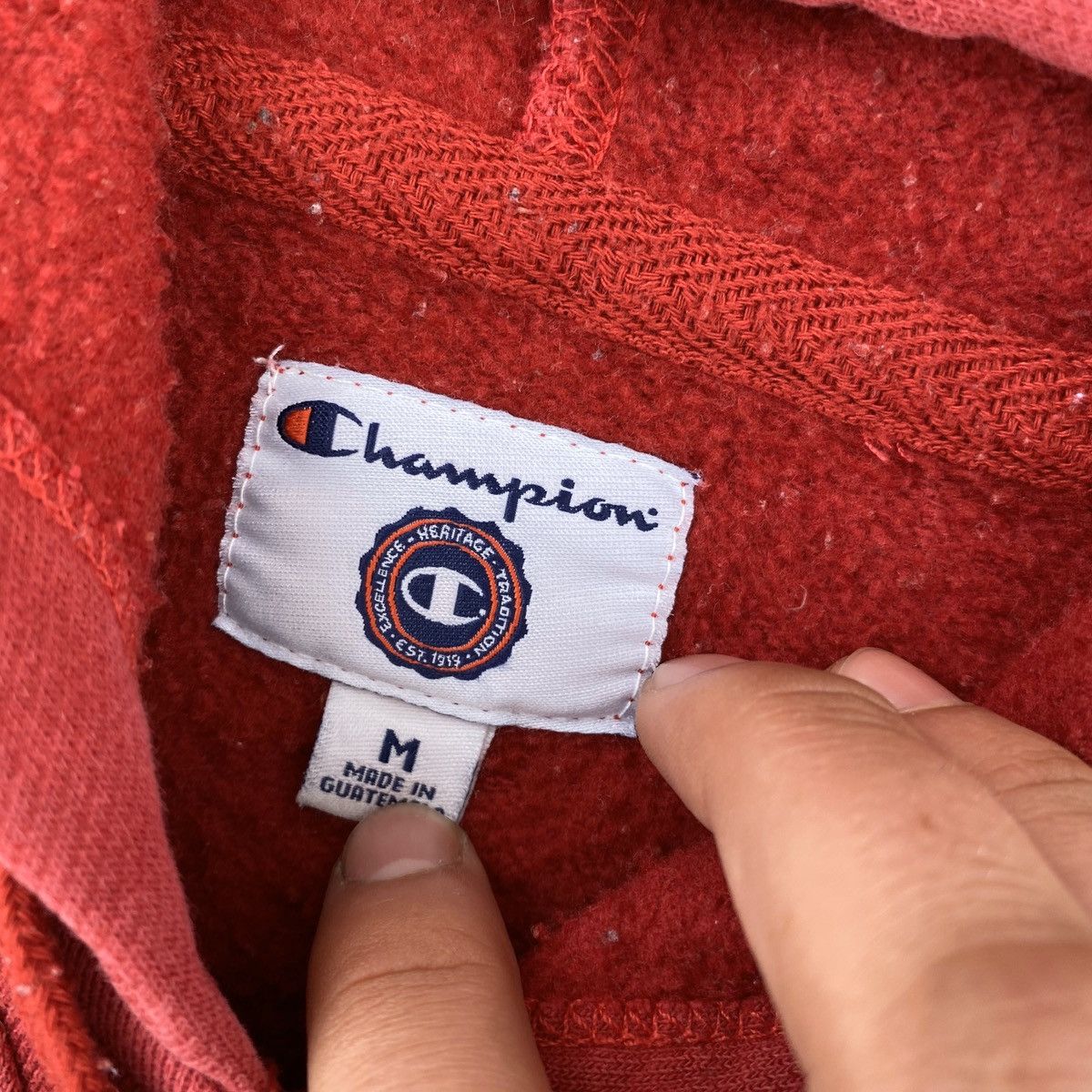 Champion VINTAGE STANFORD UNIVERSITY COLLEGE HOODIE USA 90s SPORT Y2K Size US S / EU 44-46 / 1 - 4 Thumbnail