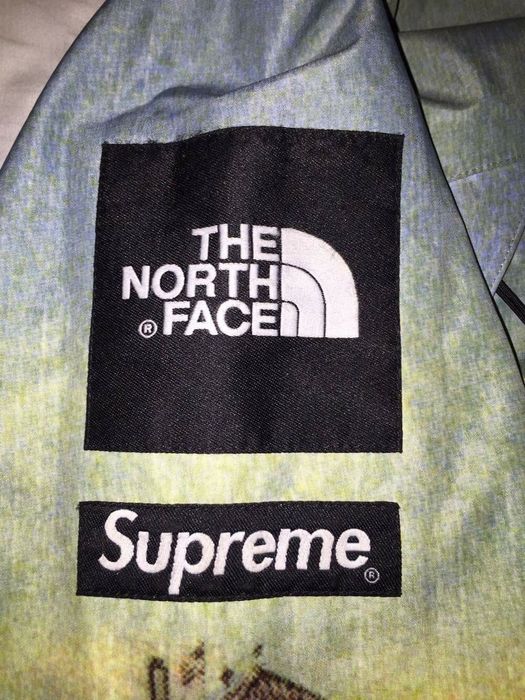 The north face x supreme outlet fake