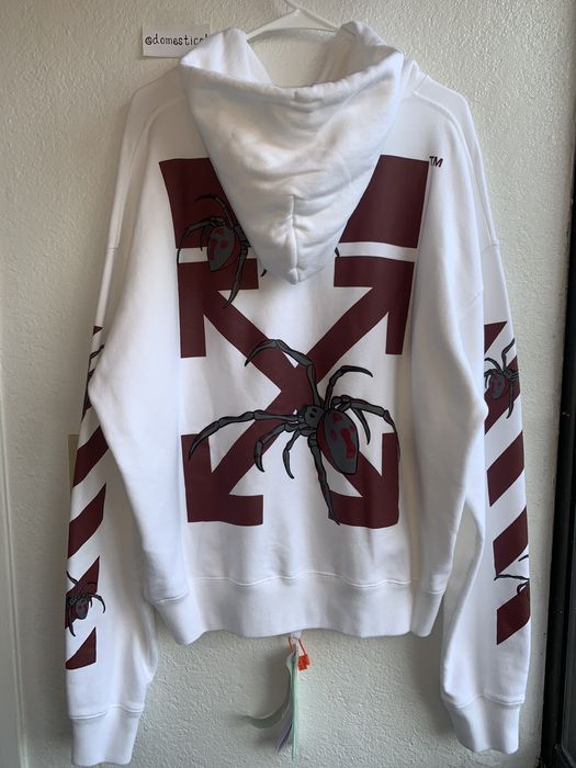 Off white spider online arrows hoodie