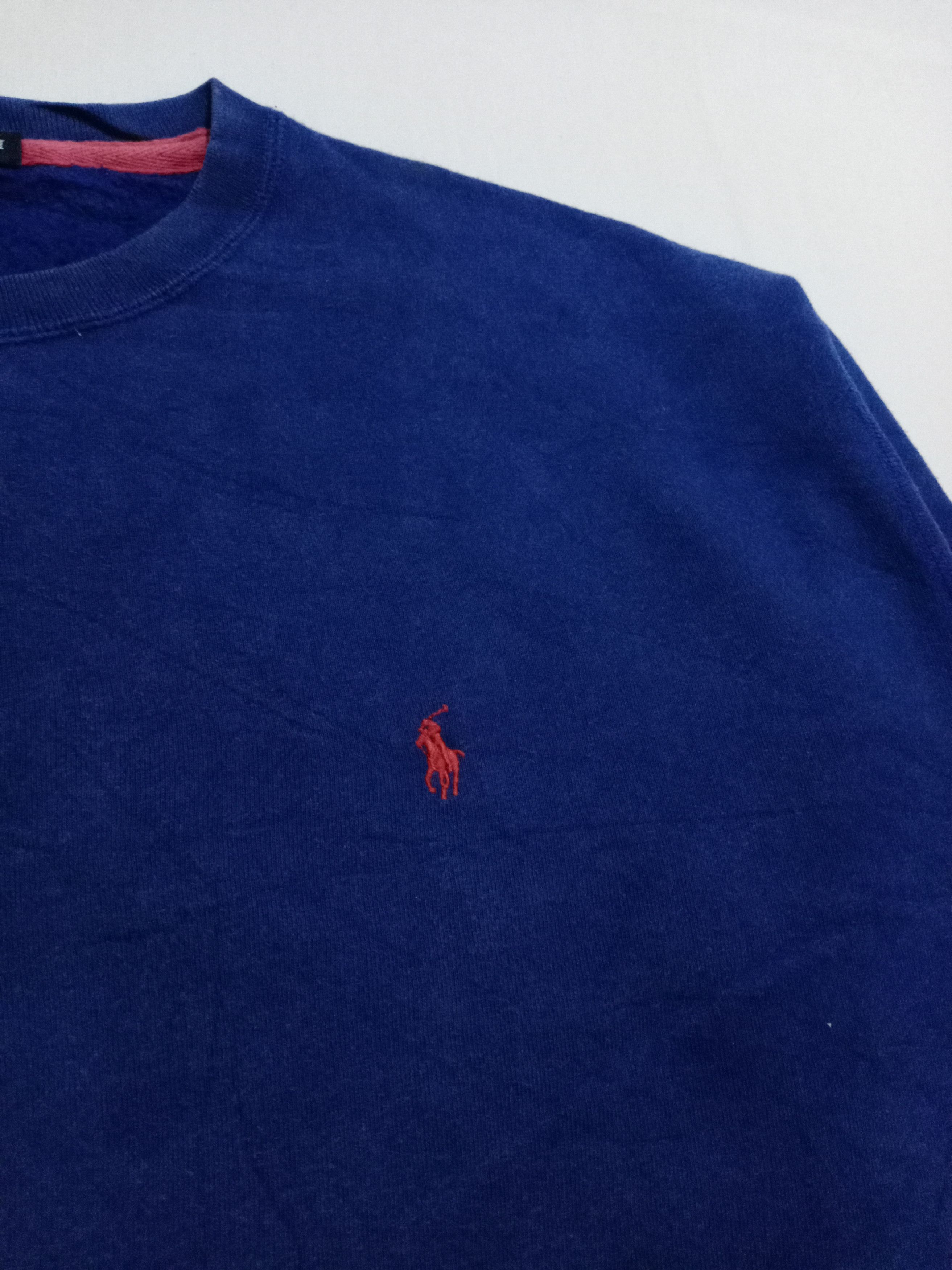 Polo Ralph Lauren × Ralph Lauren × Vintage Vintage Polo Small Logo Embroidered Sweatshirt Size US XL / EU 56 / 4 - 3 Thumbnail