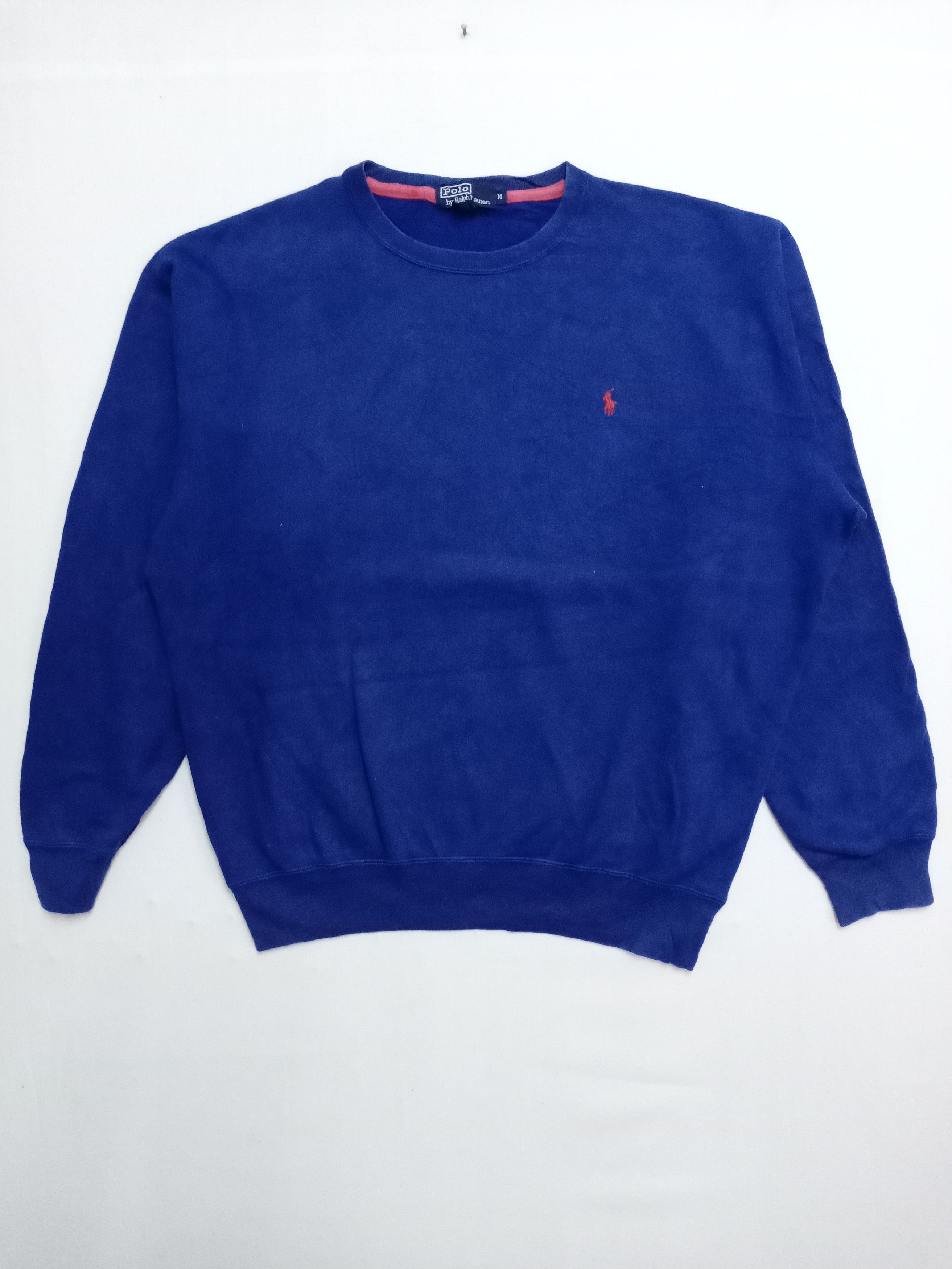 Polo Ralph Lauren × Ralph Lauren × Vintage Vintage Polo Small Logo Embroidered Sweatshirt Size US XL / EU 56 / 4 - 1 Thumbnail