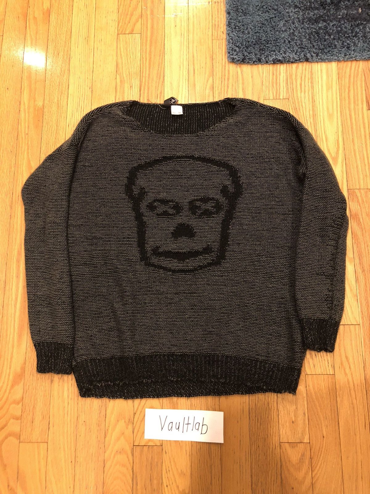 Rainbow Rainbow Skull Knit Sweater Size US M / EU 48-50 / 2 - 1 Thumbnail