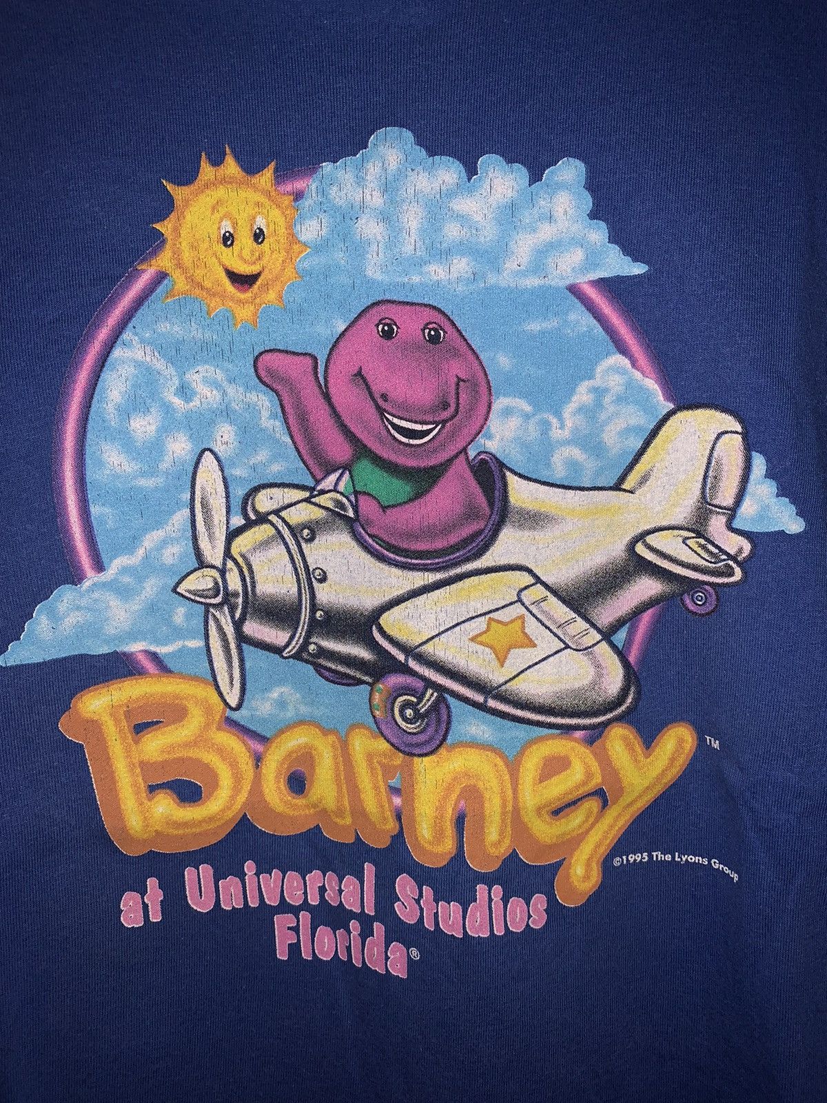 Vintage Vintage Universal Studios Barney T - Shirt | Grailed