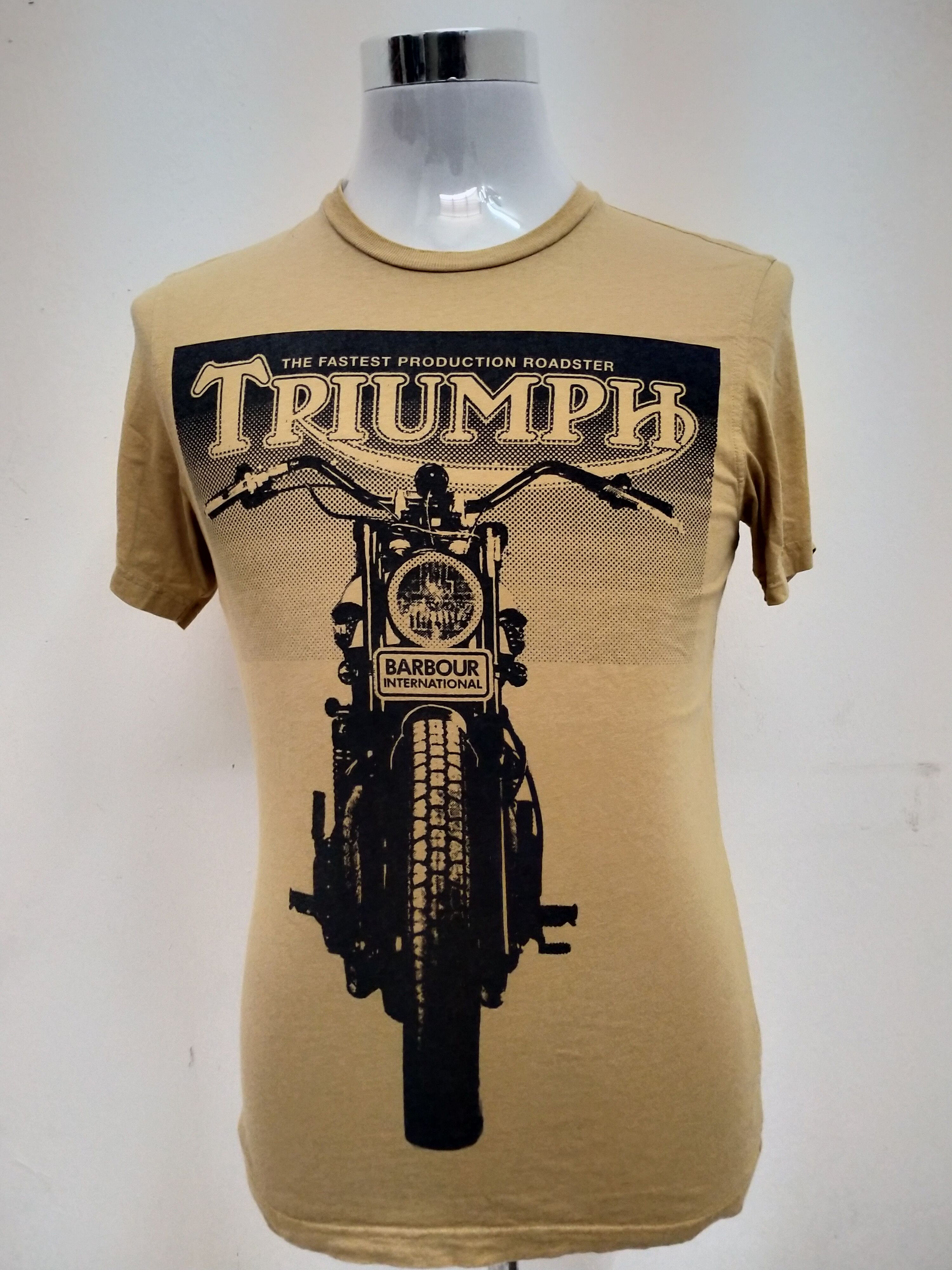 T-Shirt Maglietta Inspired TRIUMPH Tiger Rally Speed Triple Happy Ride A Triumph