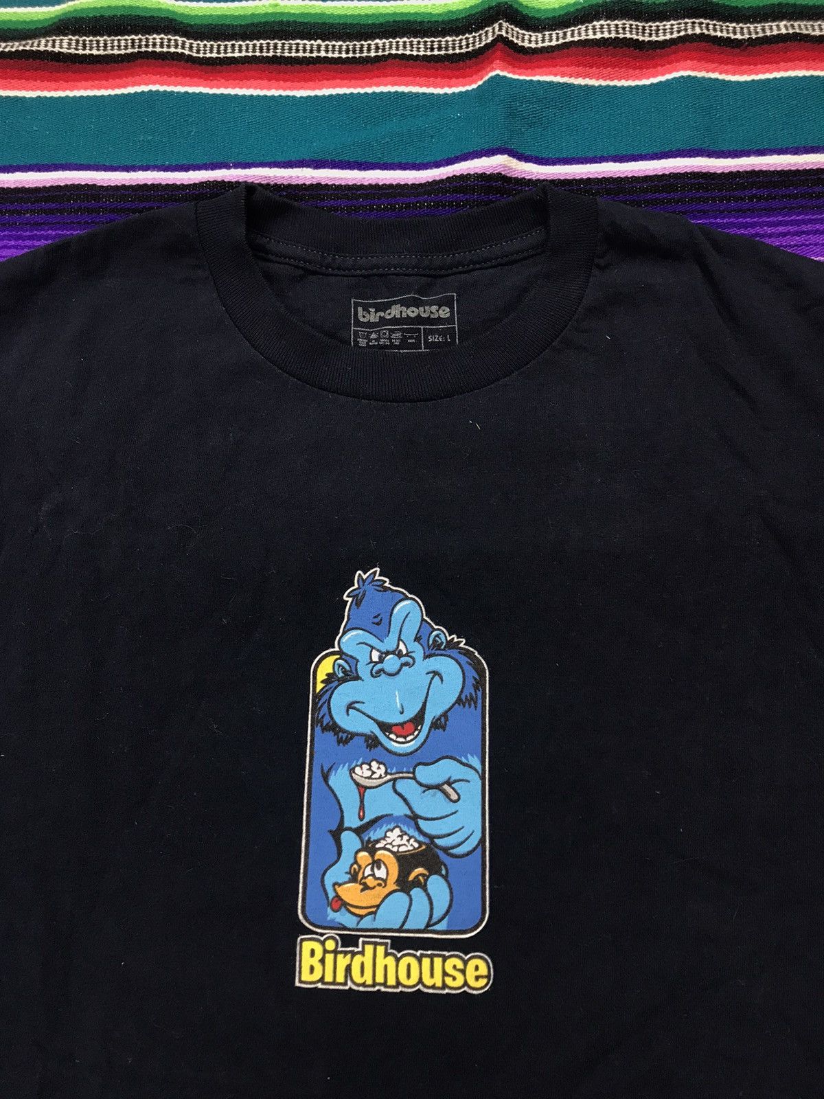 Birdhouse Skateboards Steve Berra Monkey Brains T-Shirt
