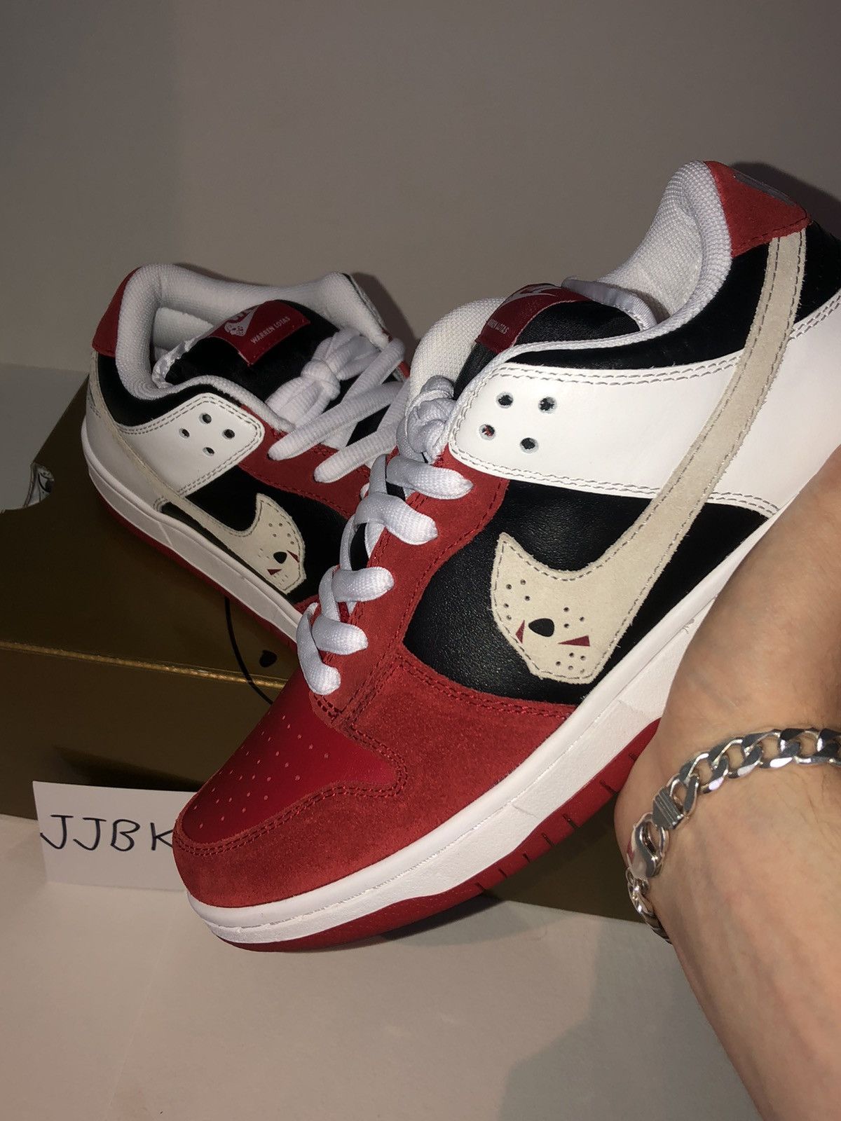 Warren Lotas Warren Lotas Dunk Low Jason Voorhees Grailed