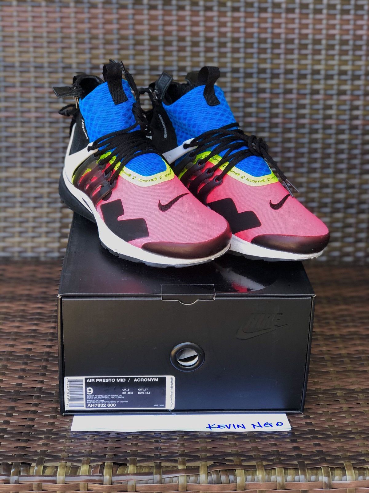 presto acronym racer pink