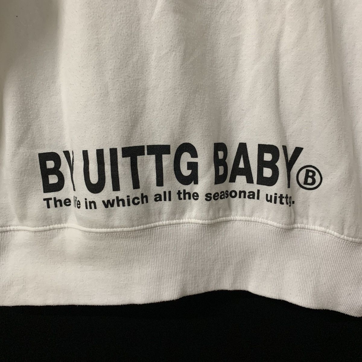 Other Vintage UITTG Baby Big Logo Hyper Primates Crewneck Sweater Size US L / EU 52-54 / 3 - 6 Thumbnail