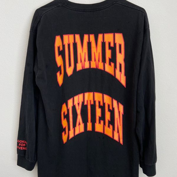 Drake Drake Revenge Summer Sixteen Black Long Sleeve | Grailed