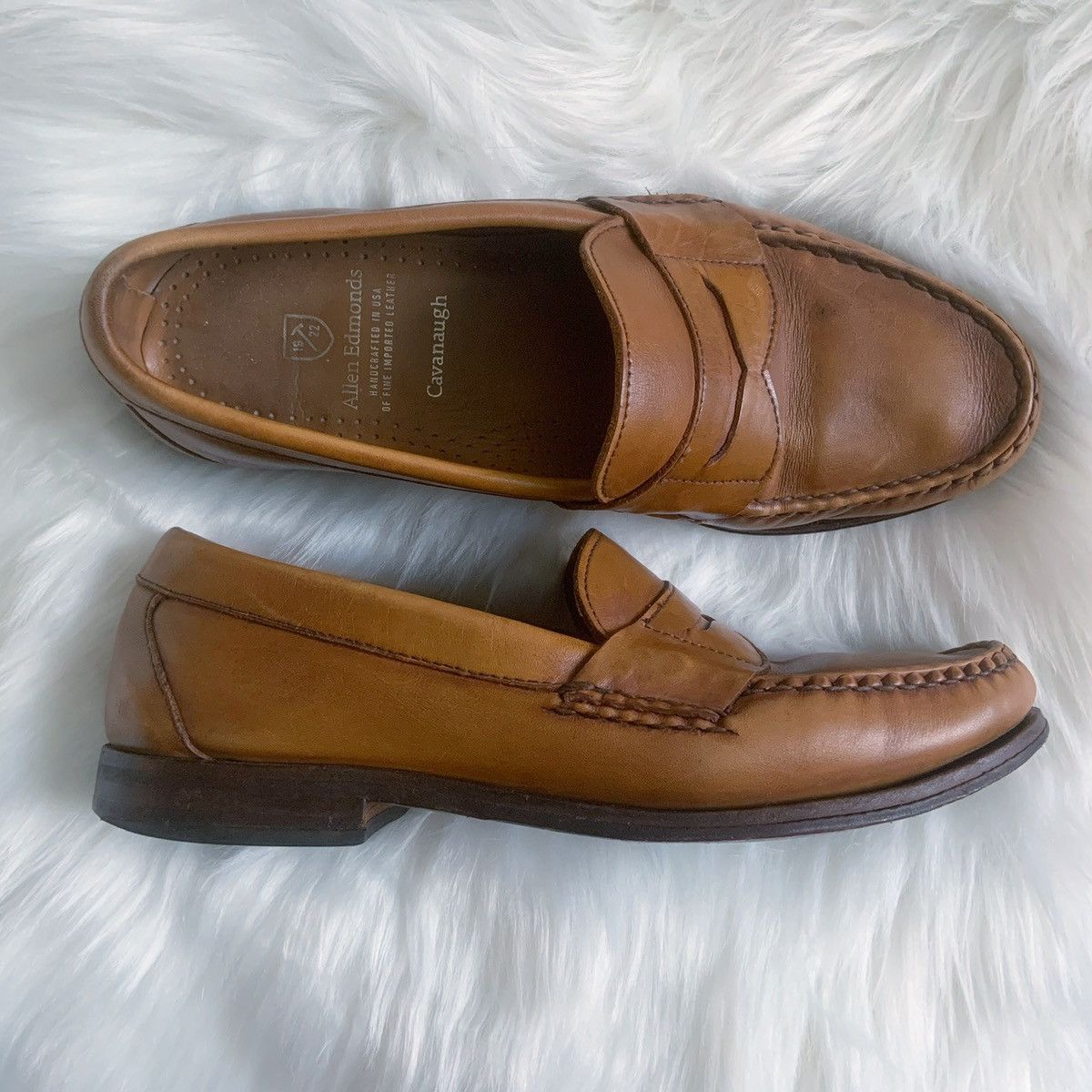 Allen Edmonds Allen Edmonds Cavanaugh Penny Loafers Coffee Grailed