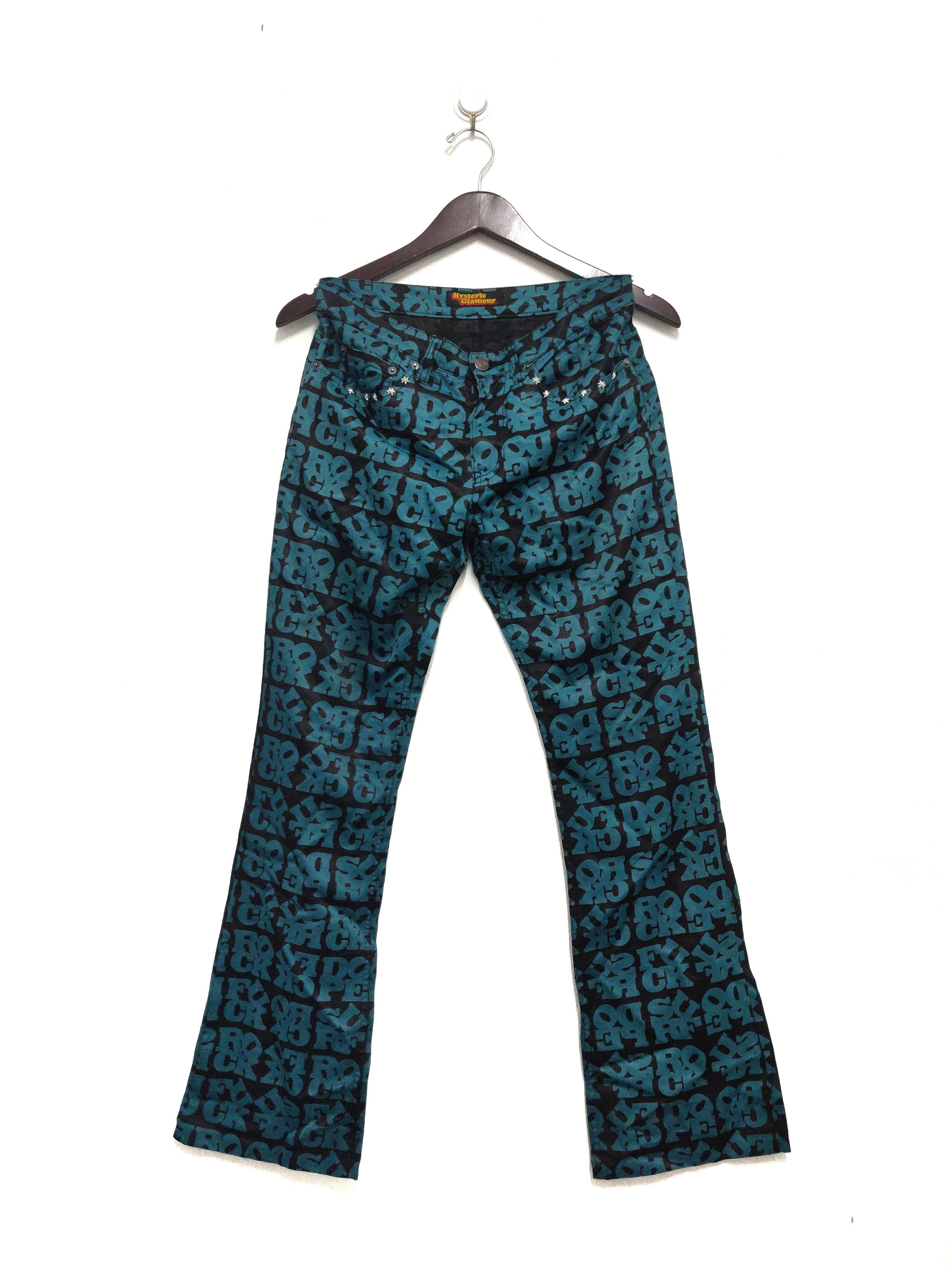 Hysteric Glamour 🔥RARE Hysteric Glamour Fullprint Pant🔥 Size US 30 / EU 46 - 1 Thumbnail