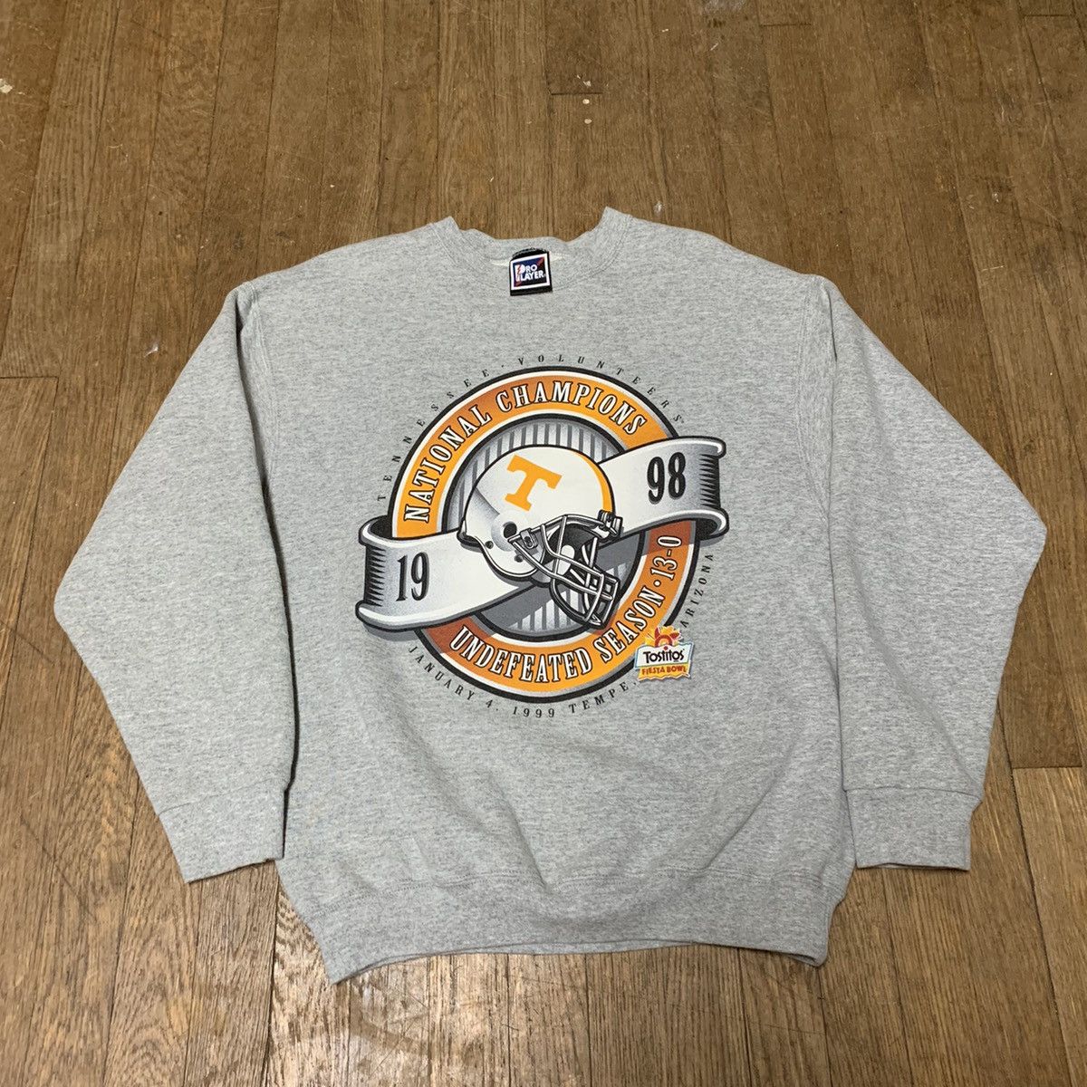 NCAA × Vintage Vintage 1998 Tennessee VOLS Sweatshirt L Size US L / EU 52-54 / 3 - 1 Thumbnail