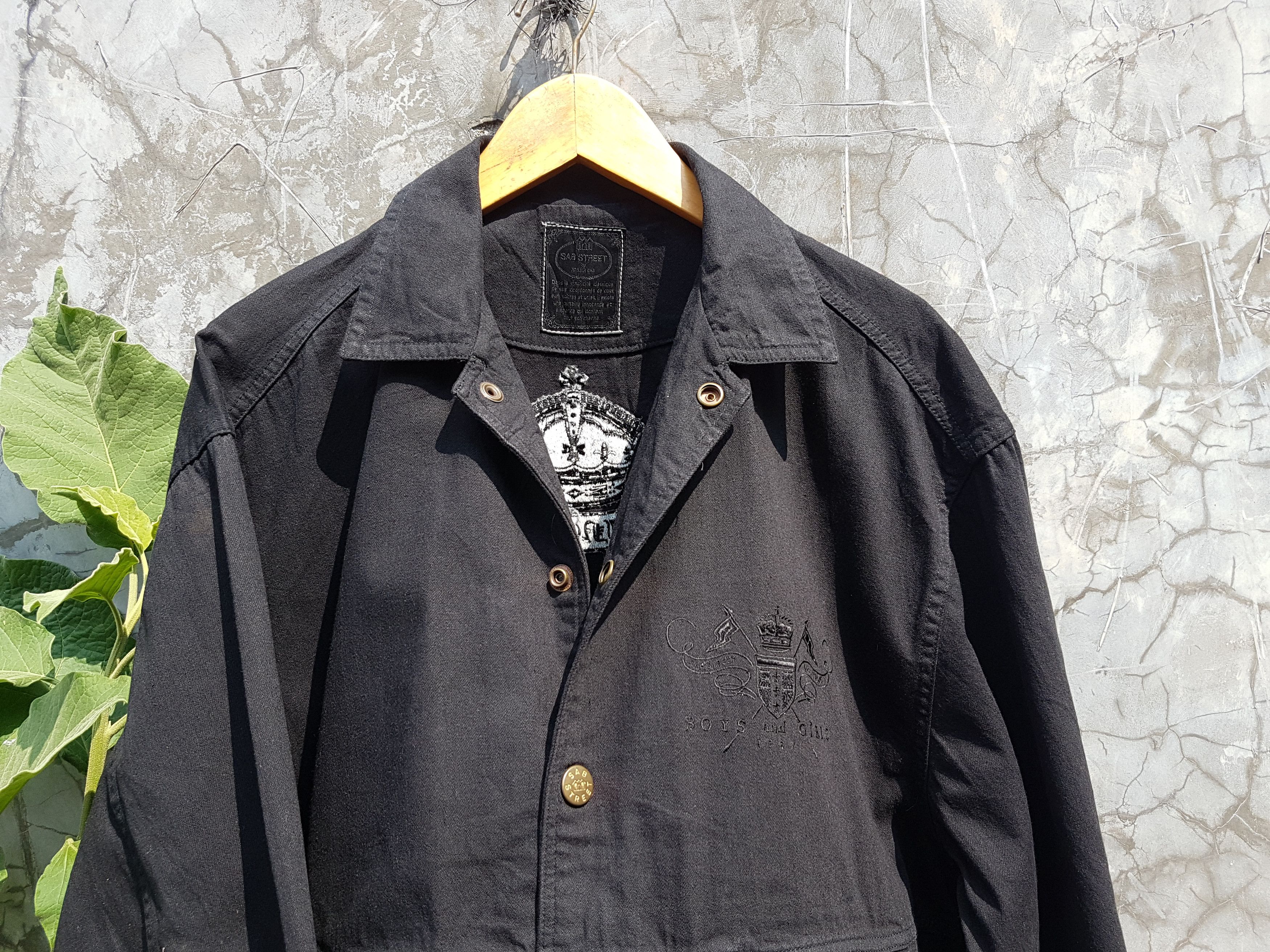 Japanese Brand Fit S to M, ATELIER SAB embroidery Varsity Jacket Size US M / EU 48-50 / 2 - 9 Thumbnail