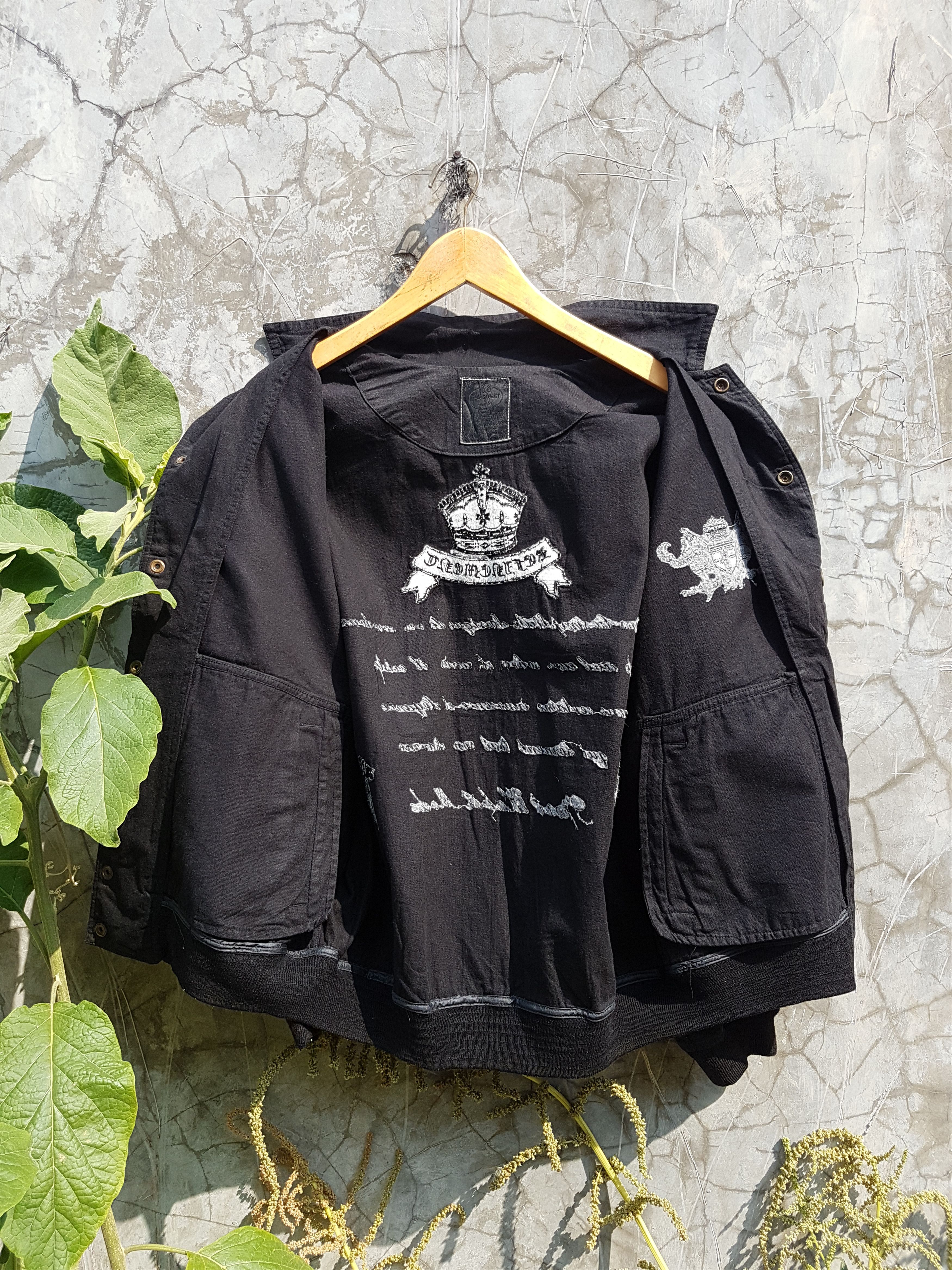 Japanese Brand Fit S to M, ATELIER SAB embroidery Varsity Jacket Size US M / EU 48-50 / 2 - 6 Thumbnail