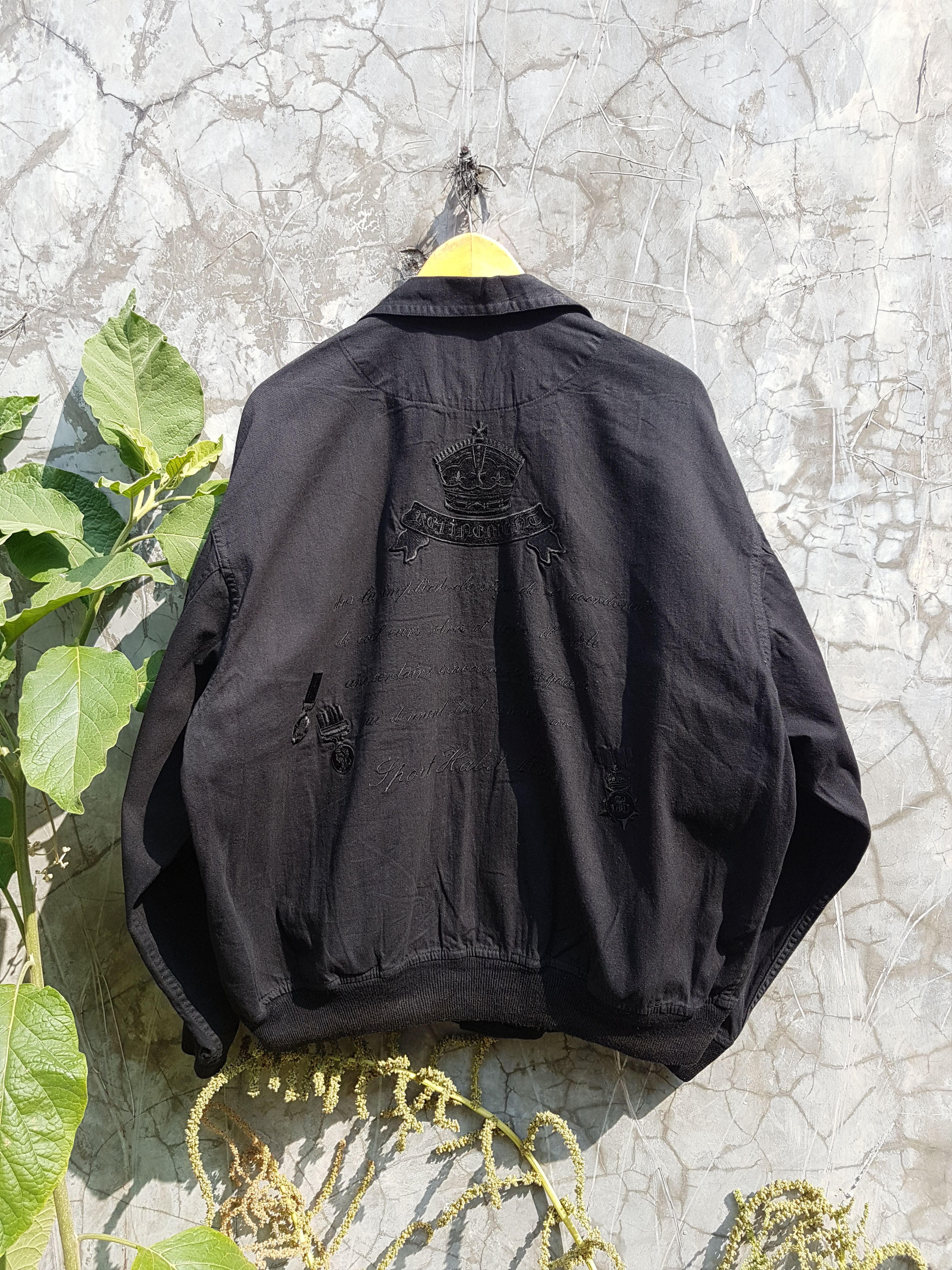 Japanese Brand Fit S to M, ATELIER SAB embroidery Varsity Jacket Size US M / EU 48-50 / 2 - 4 Thumbnail