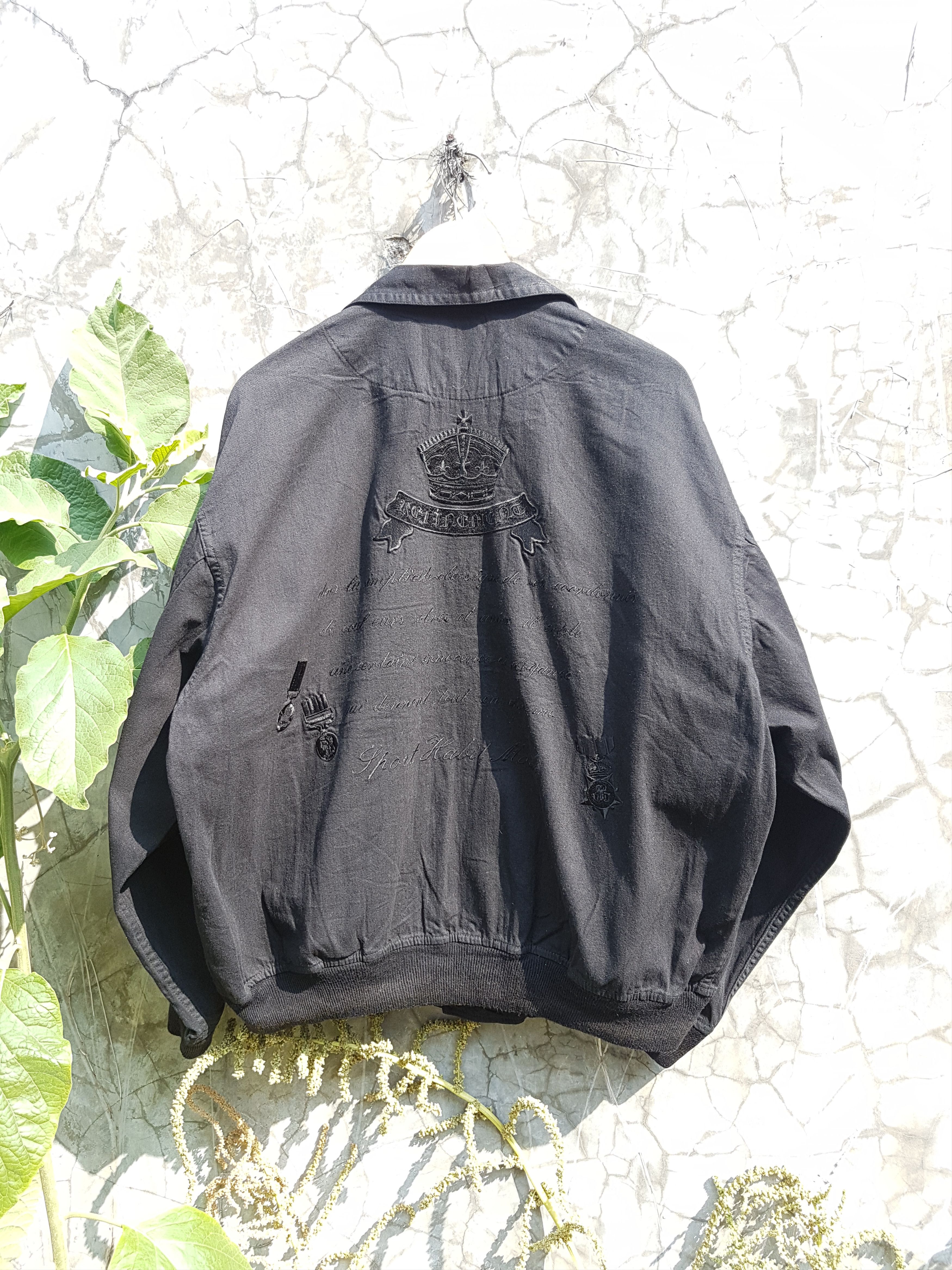 Japanese Brand Fit S to M, ATELIER SAB embroidery Varsity Jacket Size US M / EU 48-50 / 2 - 3 Thumbnail