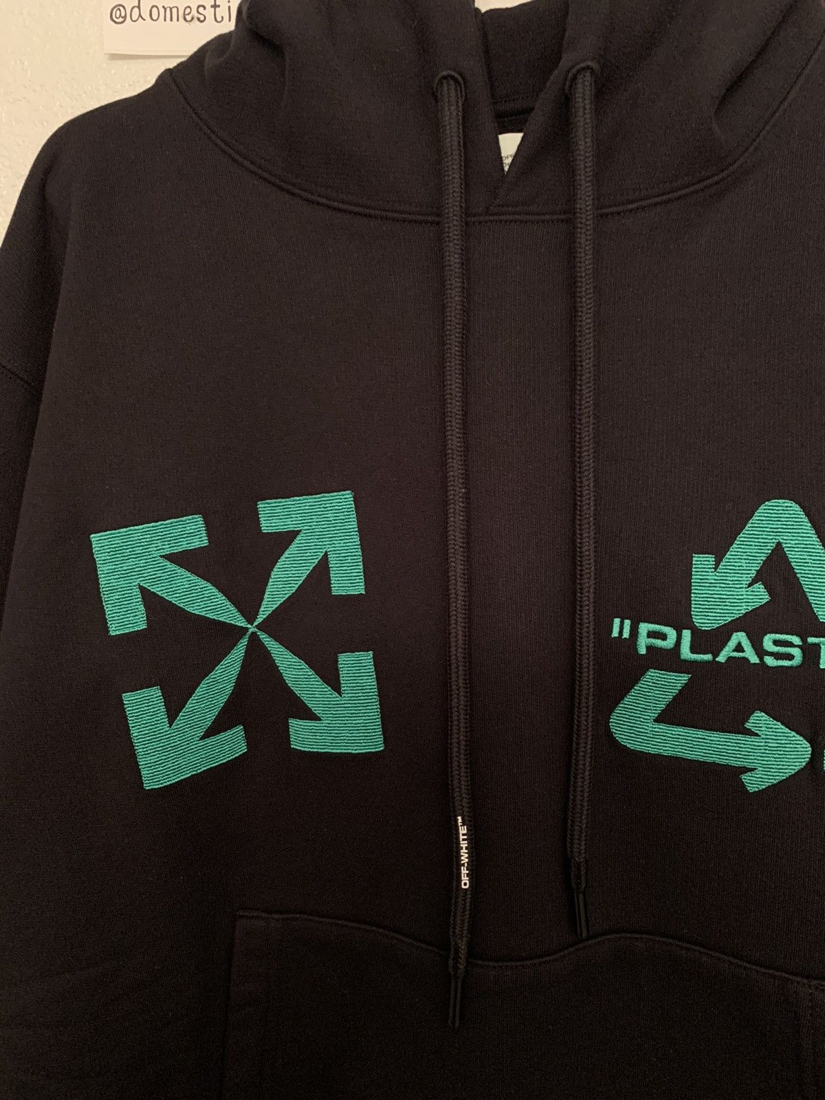 Off-White Off-White Universal Key Black Mint Hoodie Size US L / EU 52-54 / 3 - 6 Thumbnail