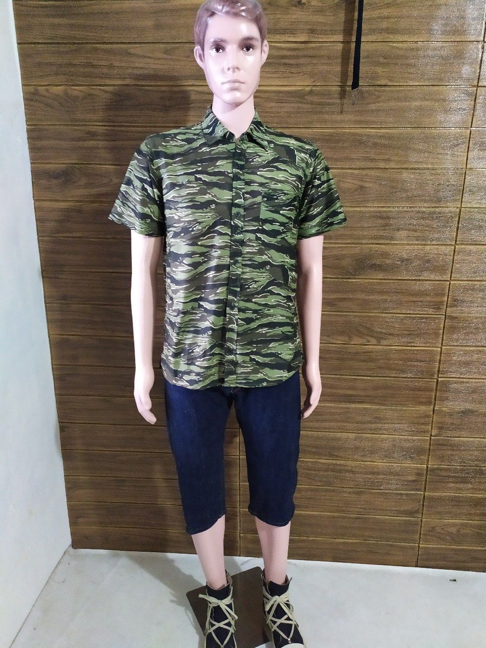 Sugar Cane × Toyo Enterprises Sugar cane Cropped denim Jeans Pants Toyo enterprise Size US 29 - 2 Thumbnail