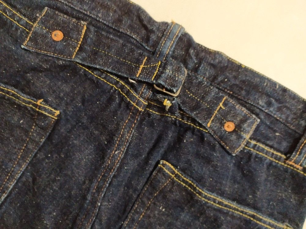 Sugar Cane × Toyo Enterprises Sugar cane Cropped denim Jeans Pants Toyo enterprise Size US 29 - 15 Thumbnail