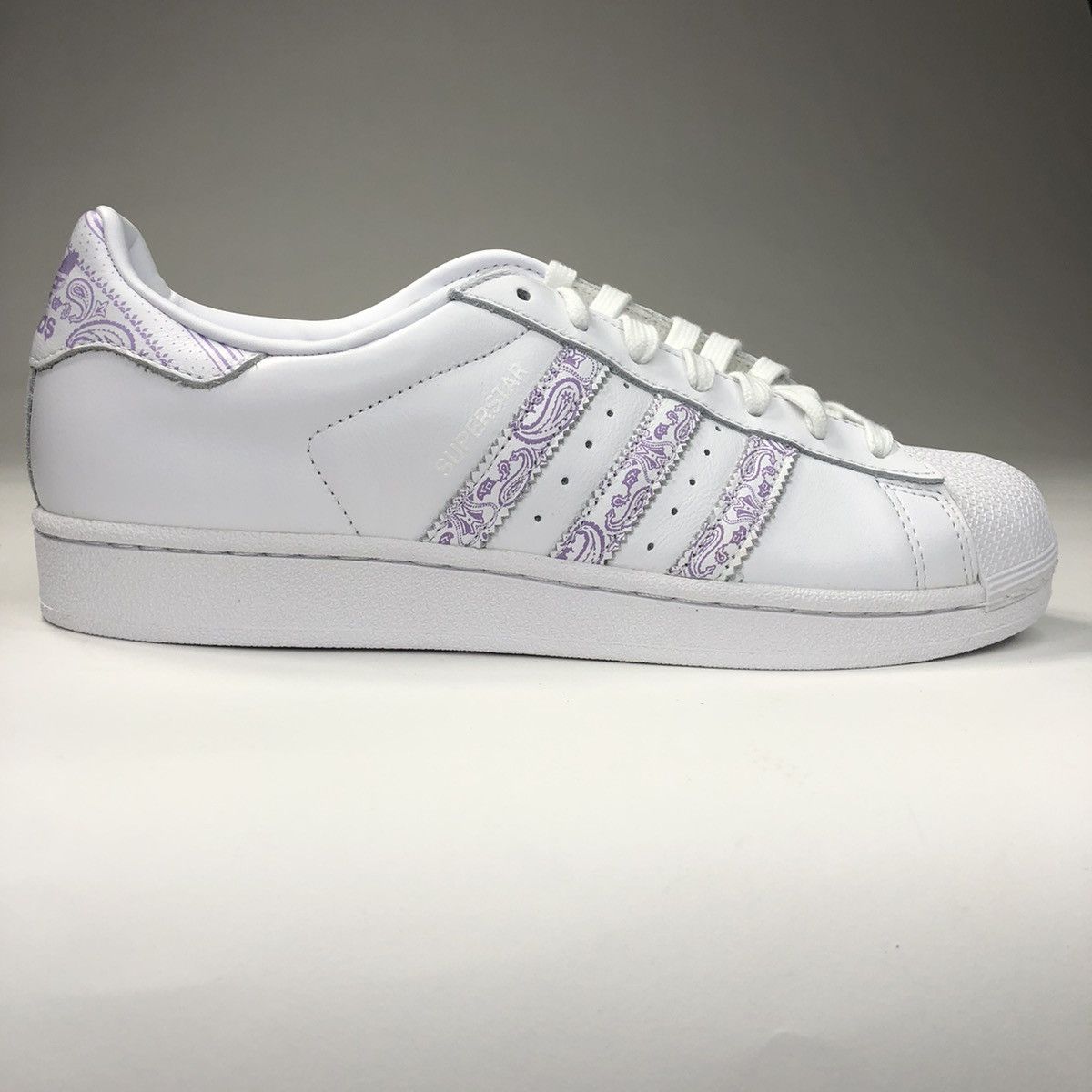 Adidas Adidas Originals Superstar White/Purple Graffiti | Grailed