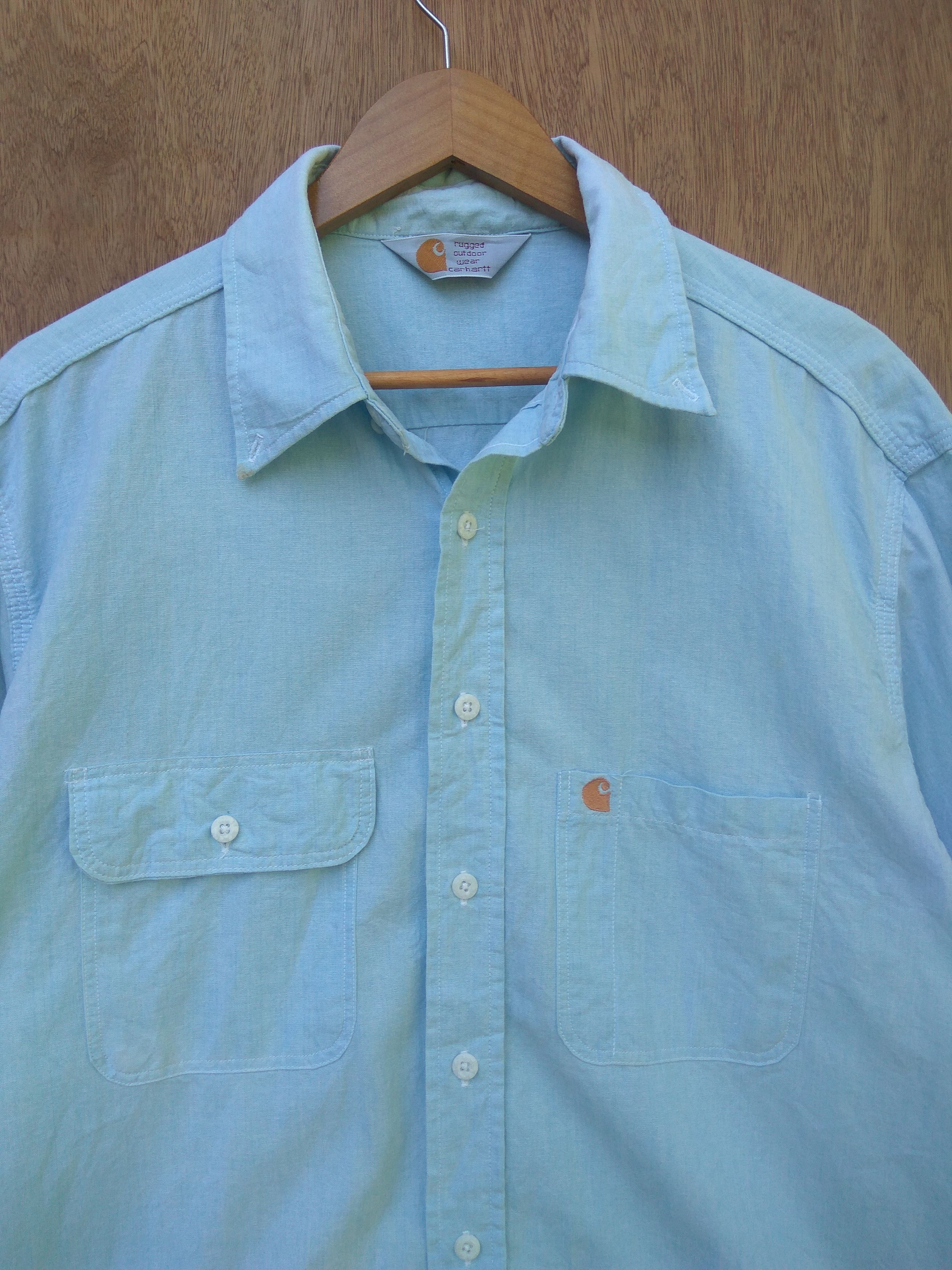 Carhartt Vintage Carhatt button up Size US XL / EU 56 / 4 - 2 Thumbnail