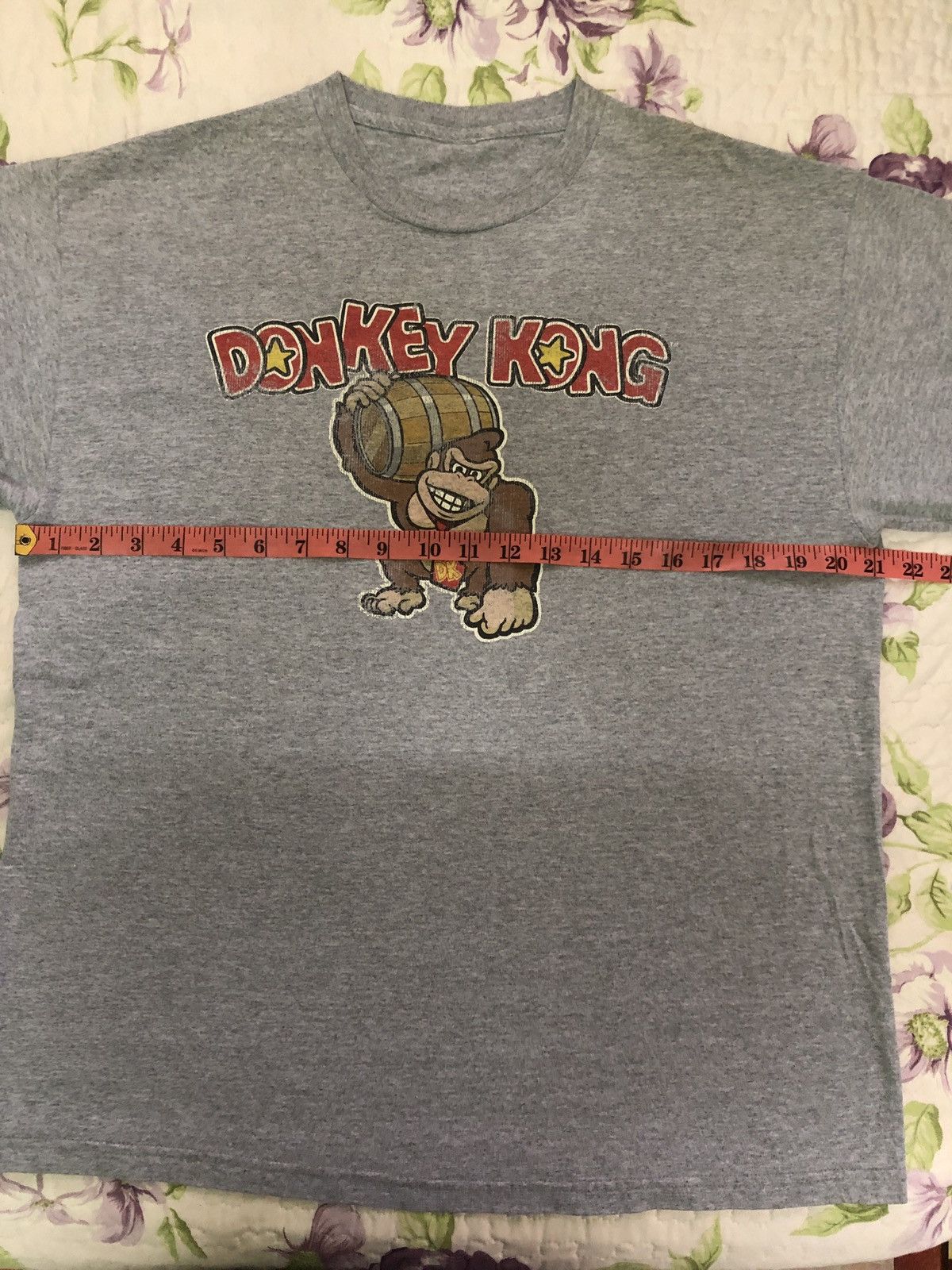 Cartoon Network × Vintage Rare Vintage 90s Dongkey Kong Game Nintendo Shirts Size US L / EU 52-54 / 3 - 5 Thumbnail