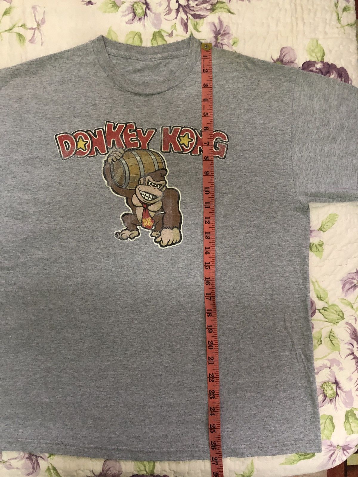 Cartoon Network × Vintage Rare Vintage 90s Dongkey Kong Game Nintendo Shirts Size US L / EU 52-54 / 3 - 6 Thumbnail