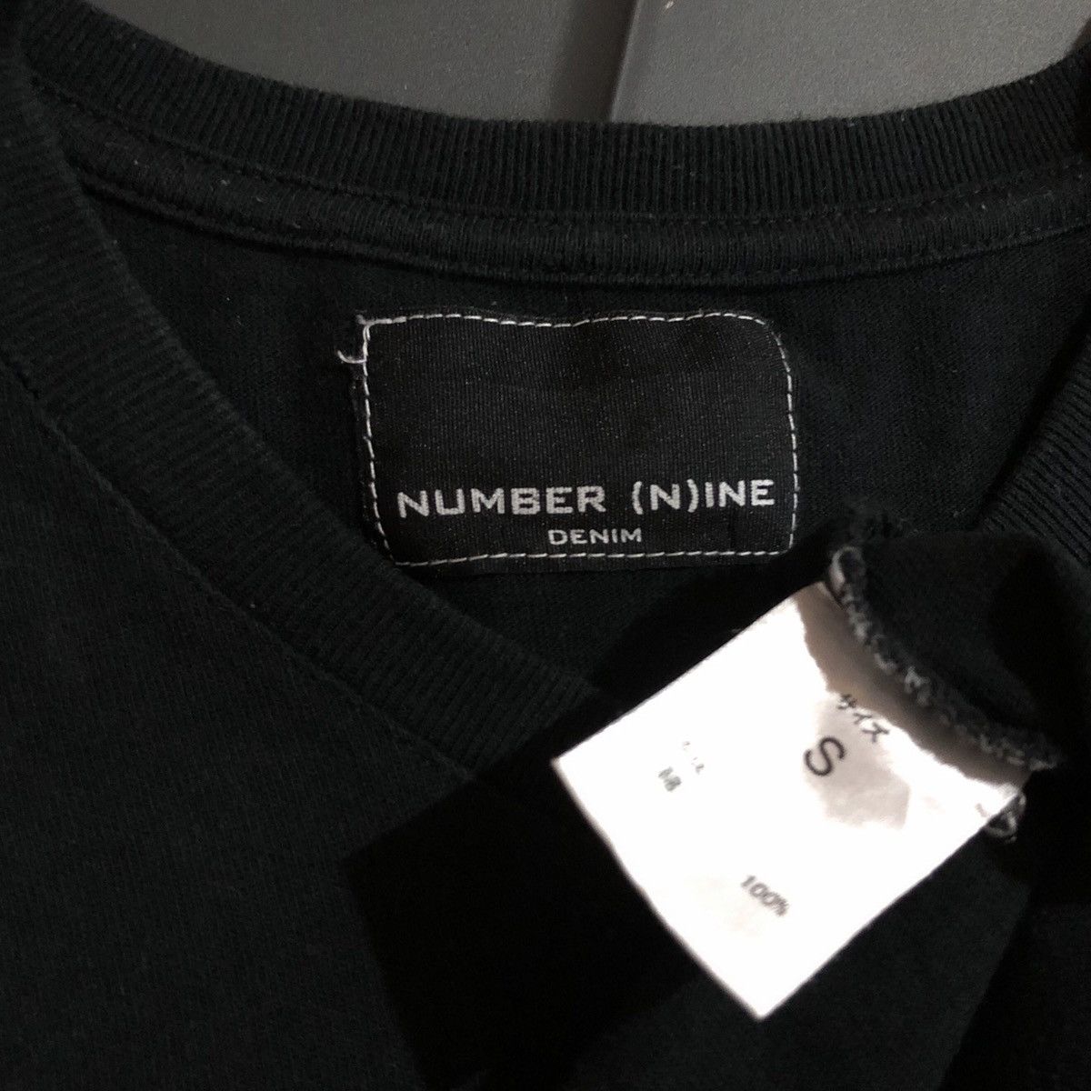 Japanese Brand Number Nine Denim Pocket Tee Size US S / EU 44-46 / 1 - 4 Thumbnail