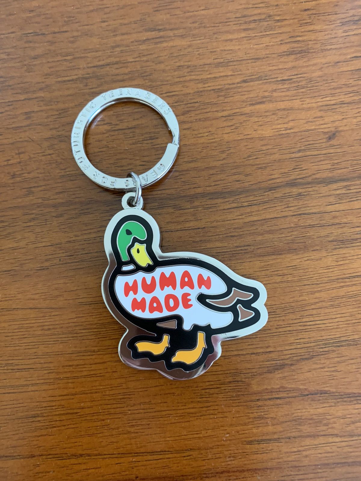 Human Made Duck Keyring Green - FW22 - US